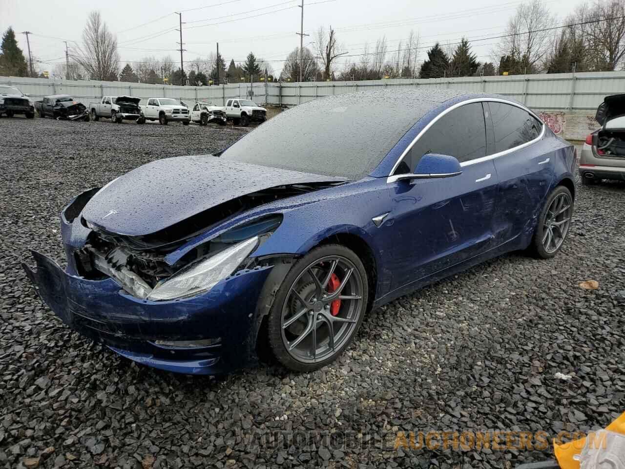 5YJ3E1EC7LF623807 TESLA MODEL 3 2020