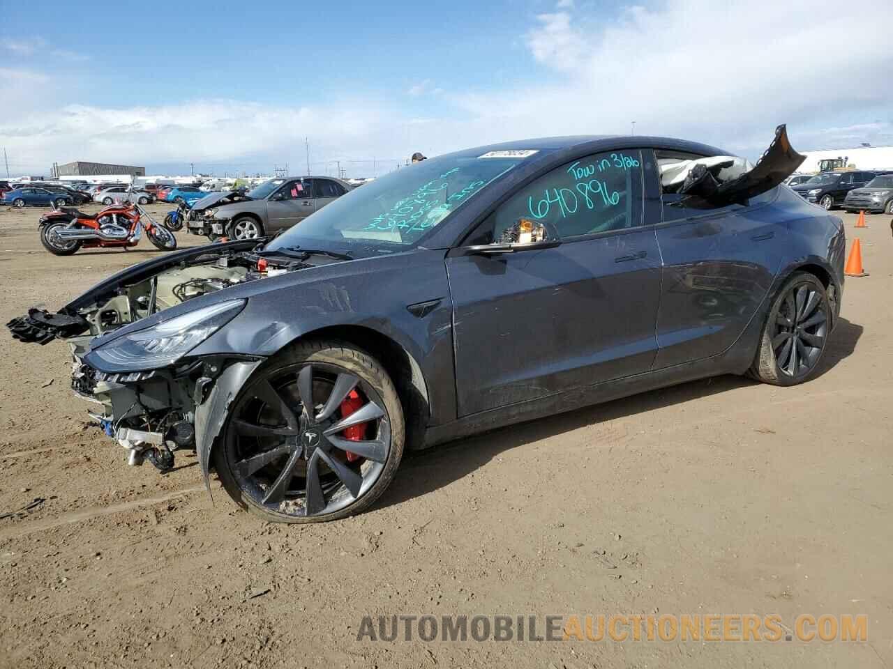 5YJ3E1EC7LF640896 TESLA MODEL 3 2020