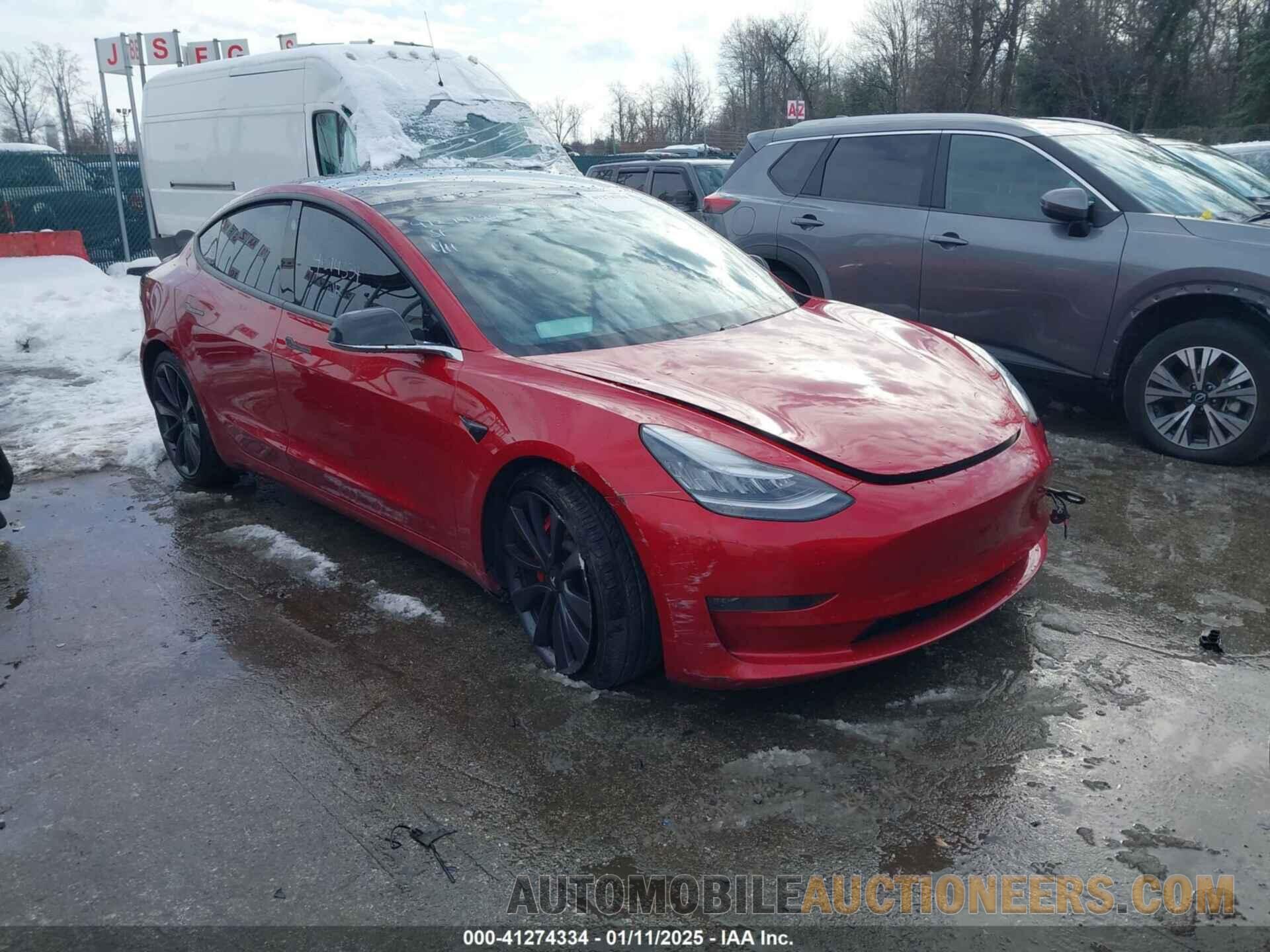 5YJ3E1EC7LF669279 TESLA MODEL 3 2020