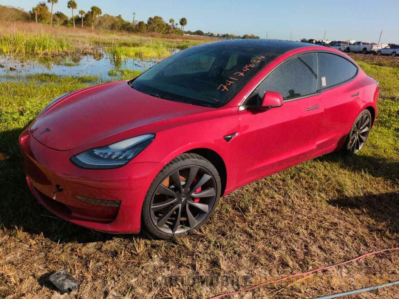 5YJ3E1EC7LF669363 TESLA MODEL 3 2020