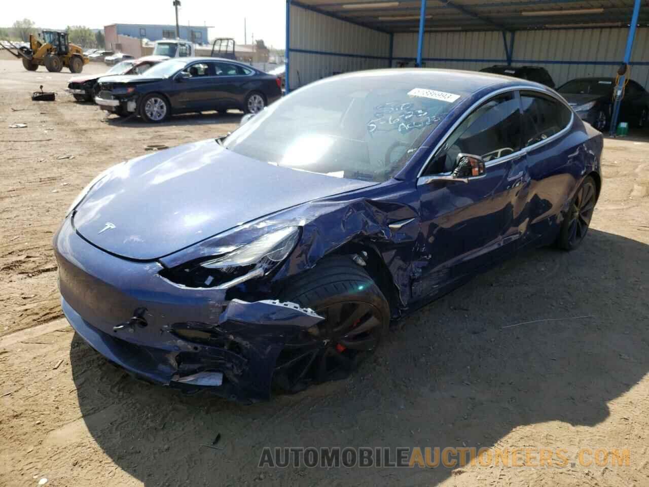 5YJ3E1EC7LF669640 TESLA MODEL 3 2020