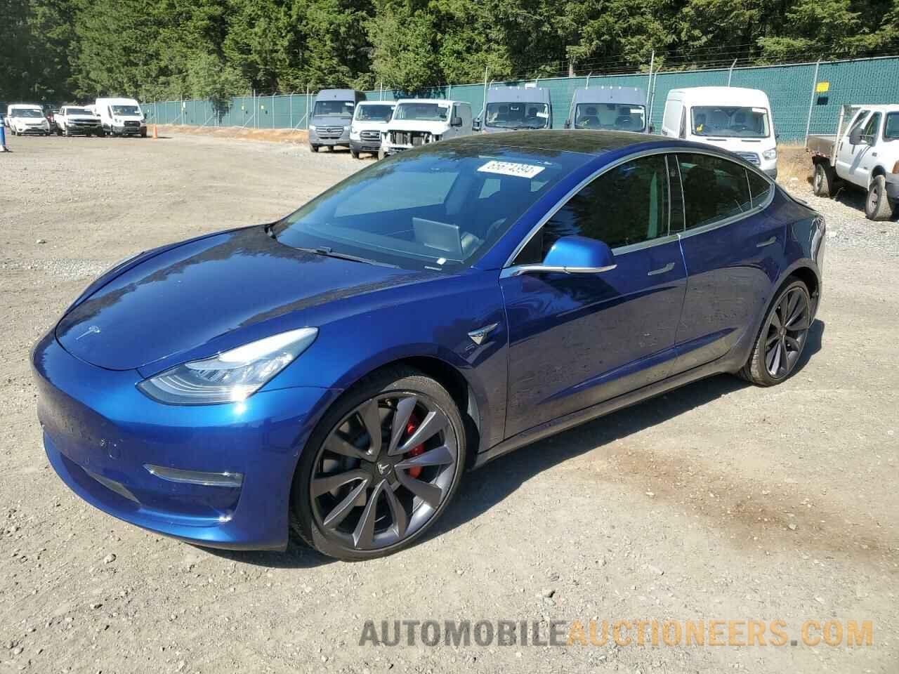 5YJ3E1EC7LF713300 TESLA MODEL 3 2020