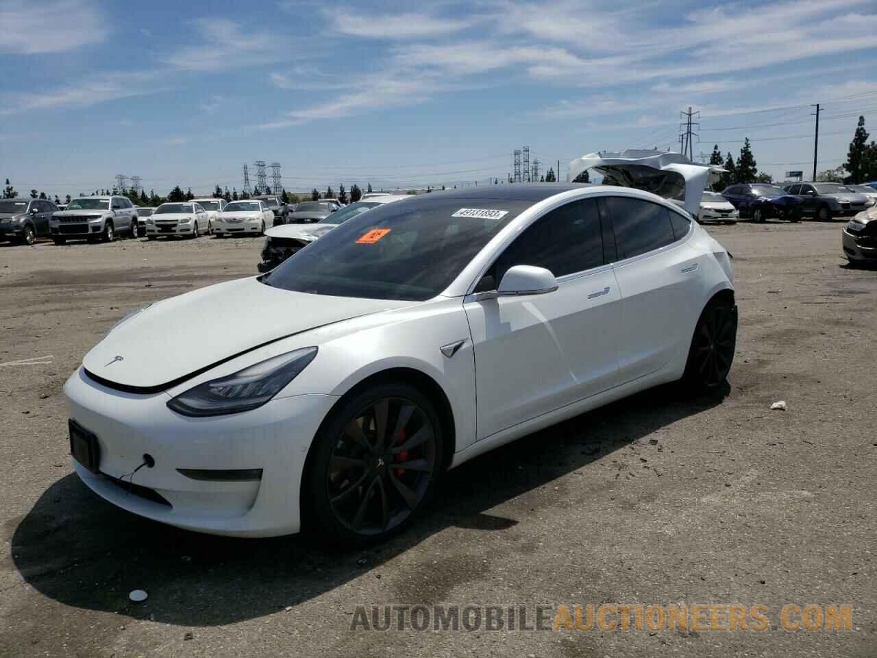 5YJ3E1EC7LF719324 TESLA MODEL 3 2020