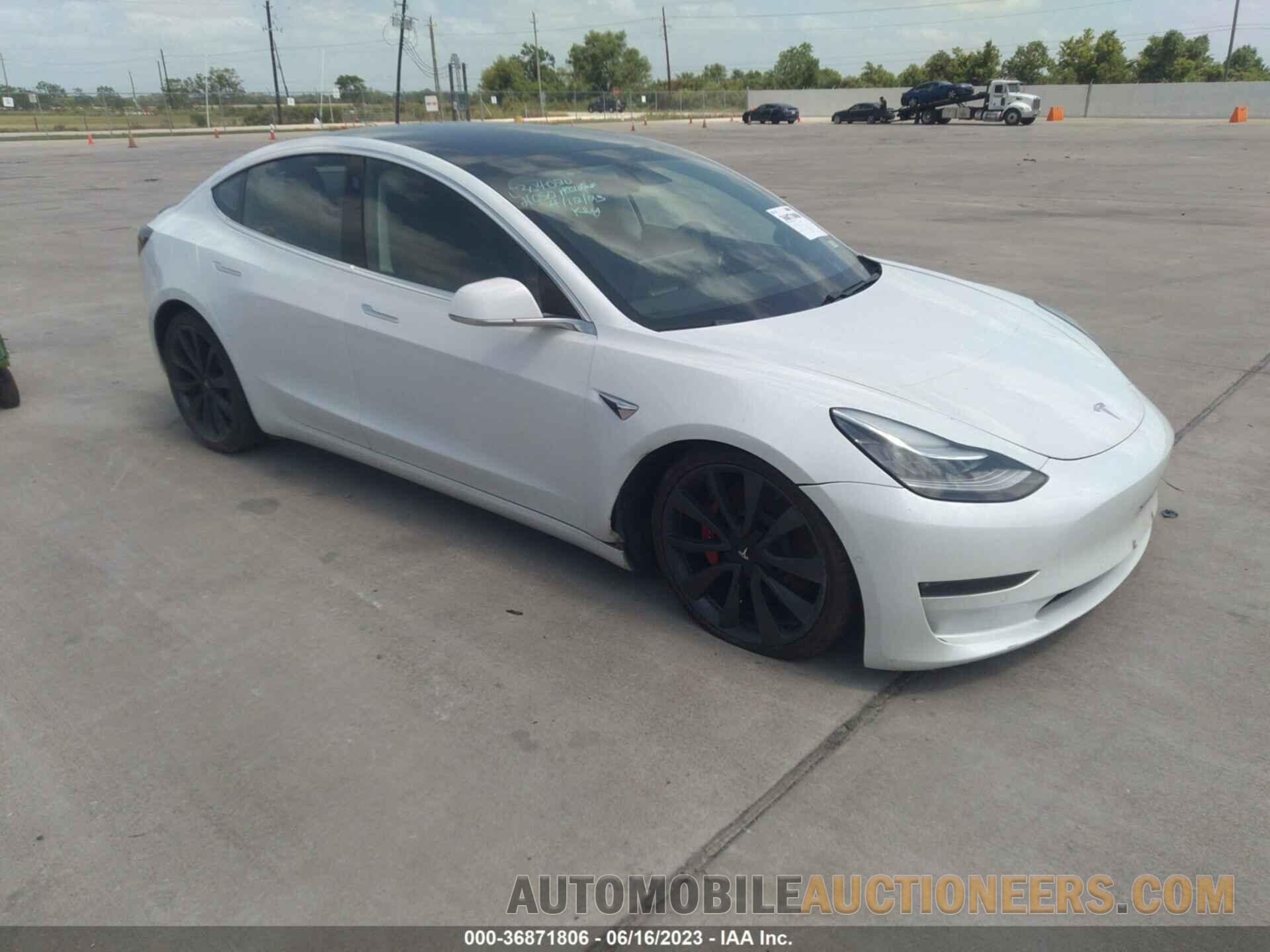 5YJ3E1EC7LF721137 TESLA MODEL 3 2020