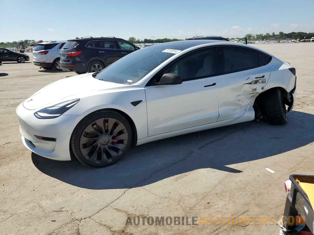 5YJ3E1EC7MF055480 TESLA MODEL 3 2021