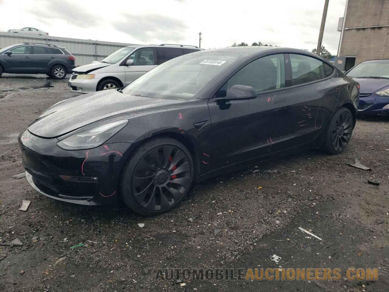 5YJ3E1EC7MF872576 TESLA MODEL 3 2021