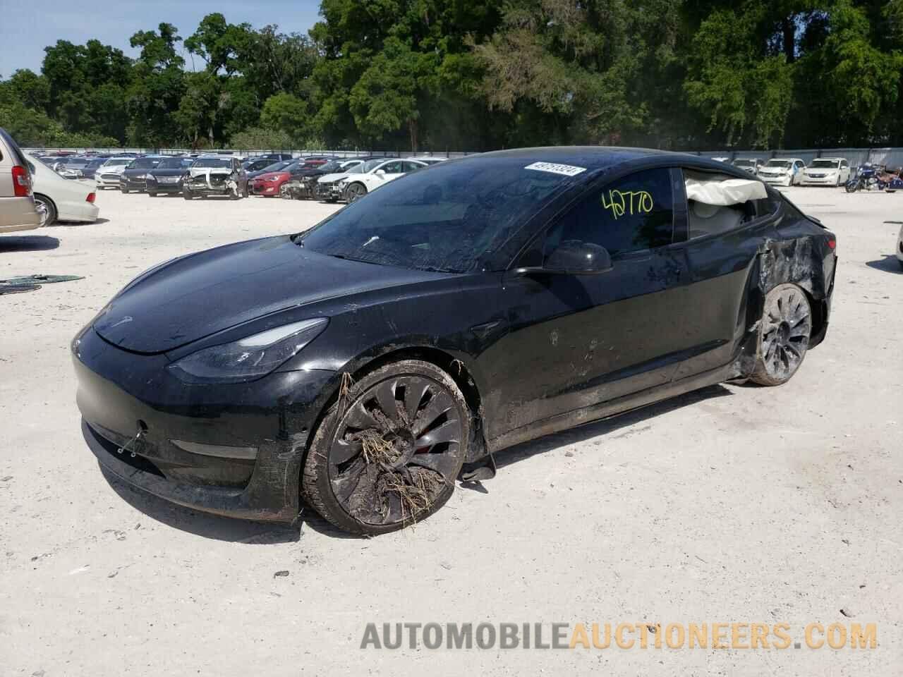 5YJ3E1EC7MF918469 TESLA MODEL 3 2021