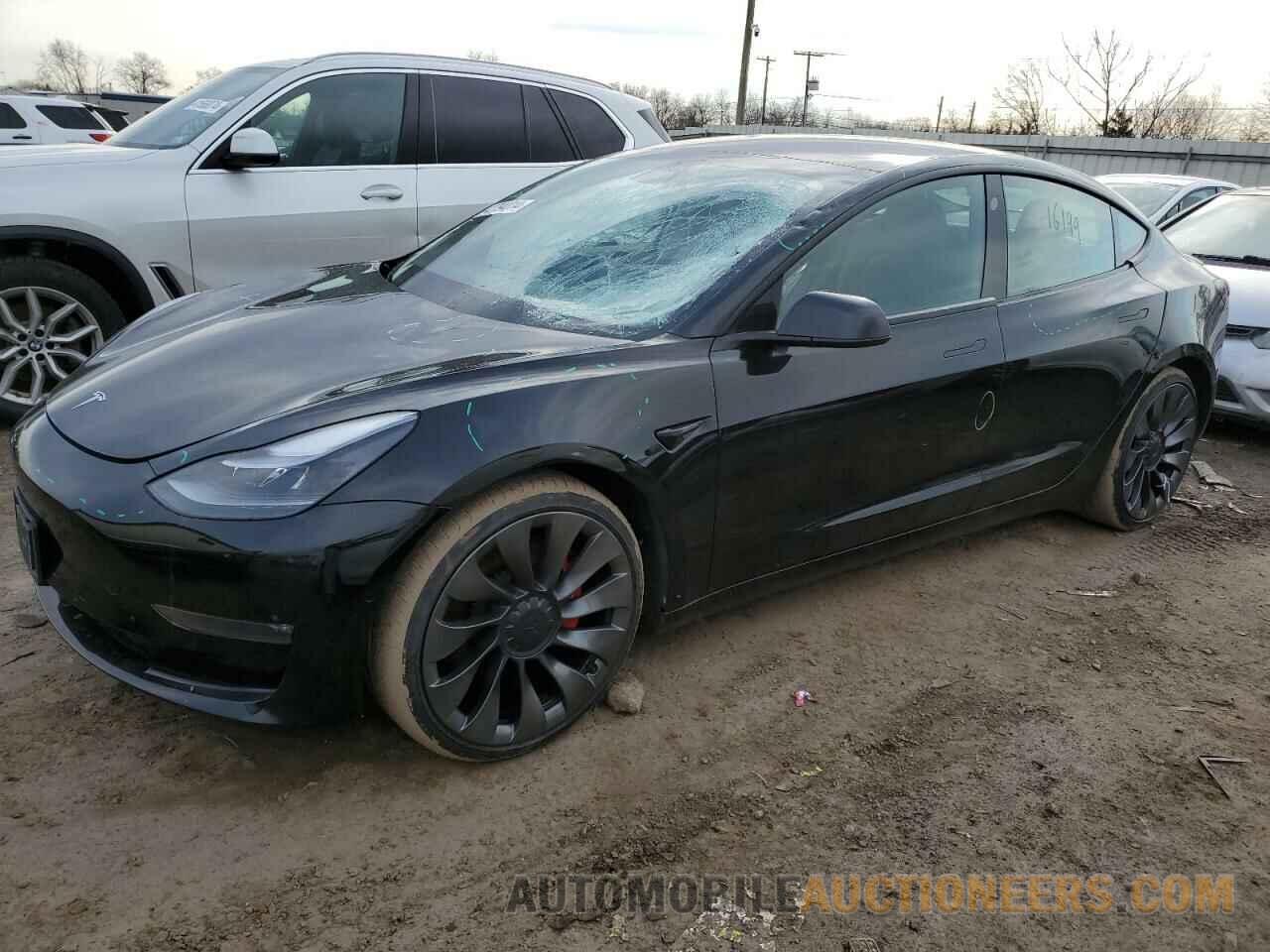 5YJ3E1EC7MF925423 TESLA MODEL 3 2021