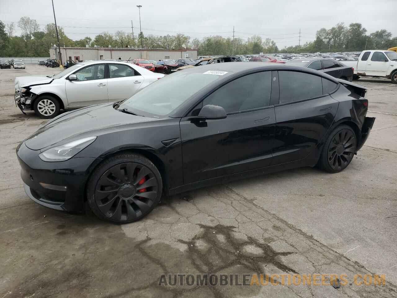 5YJ3E1EC7MF975545 TESLA MODEL 3 2021