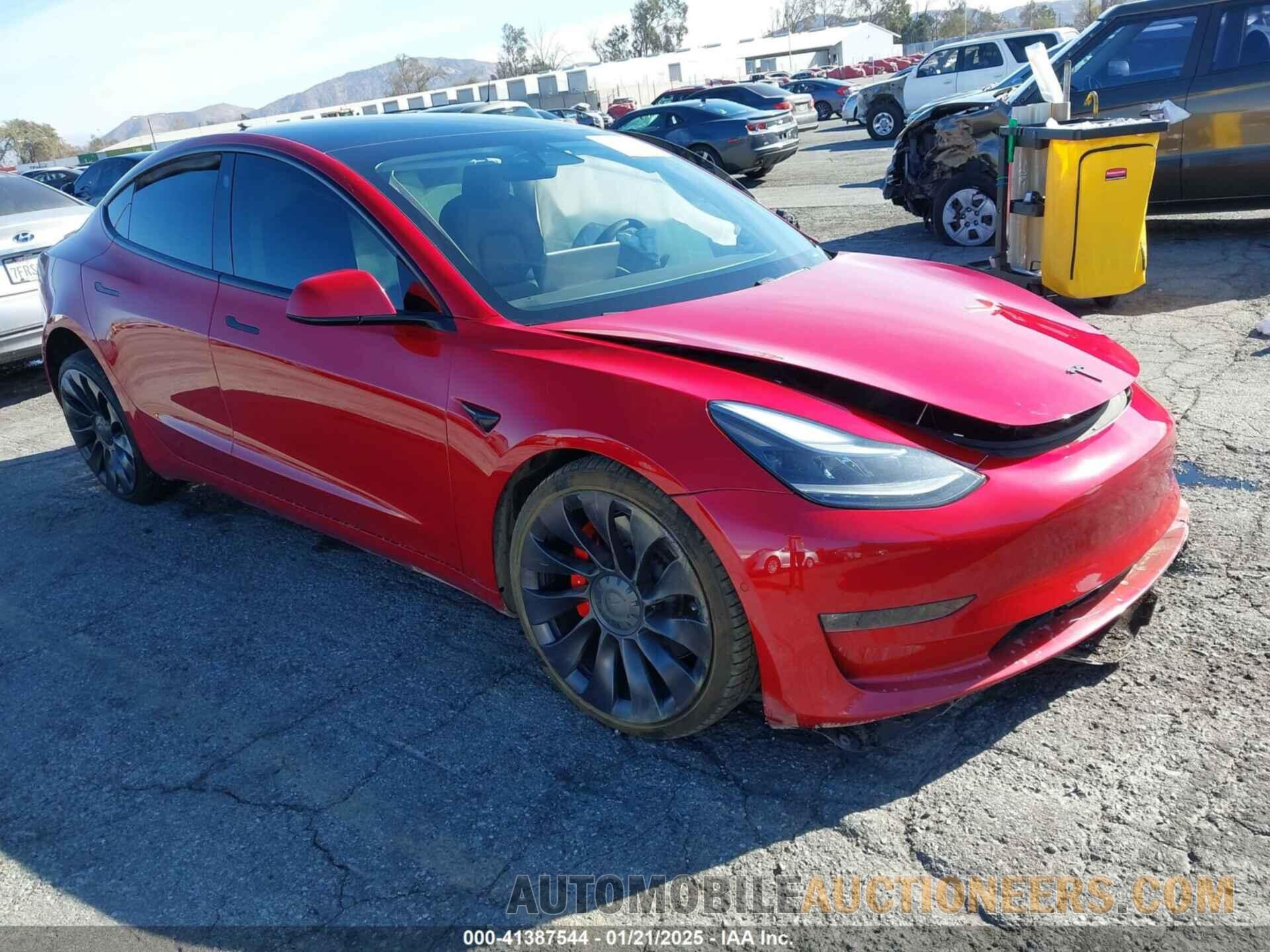 5YJ3E1EC7MF997237 TESLA MODEL 3 2021