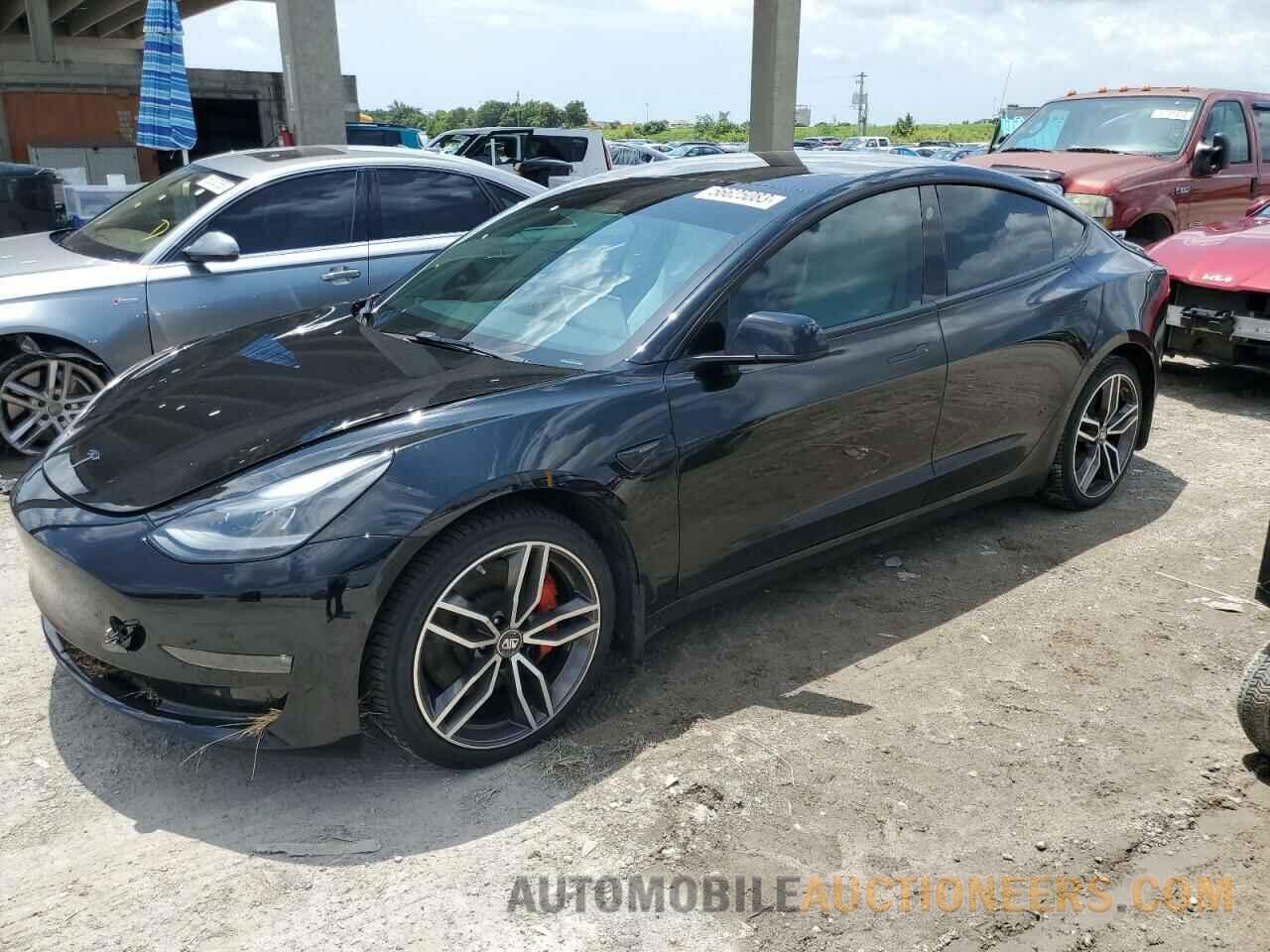 5YJ3E1EC7NF103593 TESLA MODEL 3 2022