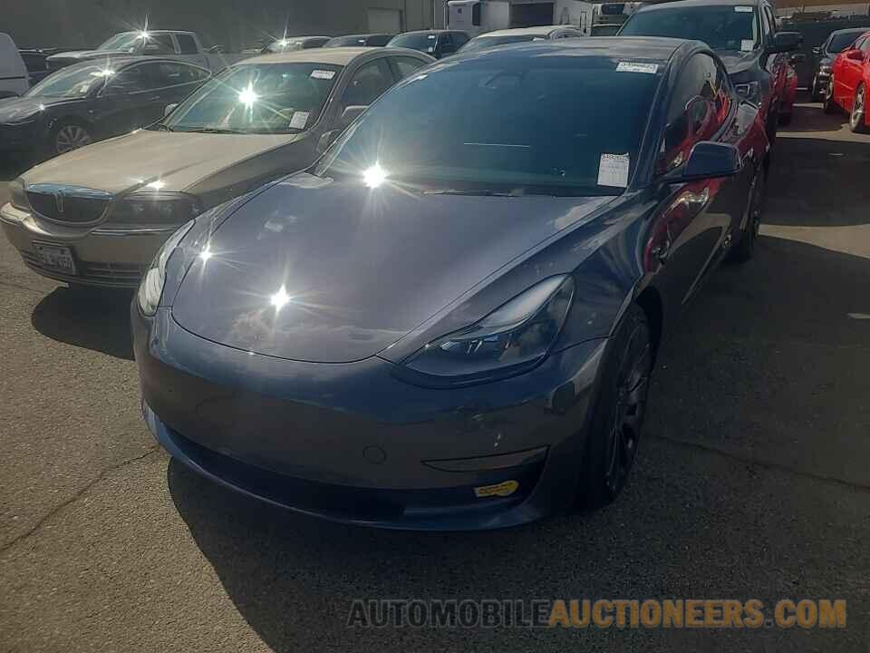 5YJ3E1EC7NF105988 Tesla Model 3 2022