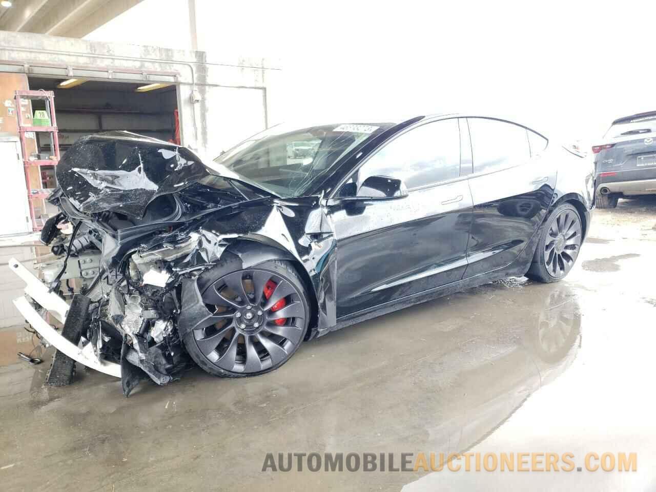 5YJ3E1EC7NF166404 TESLA MODEL 3 2022