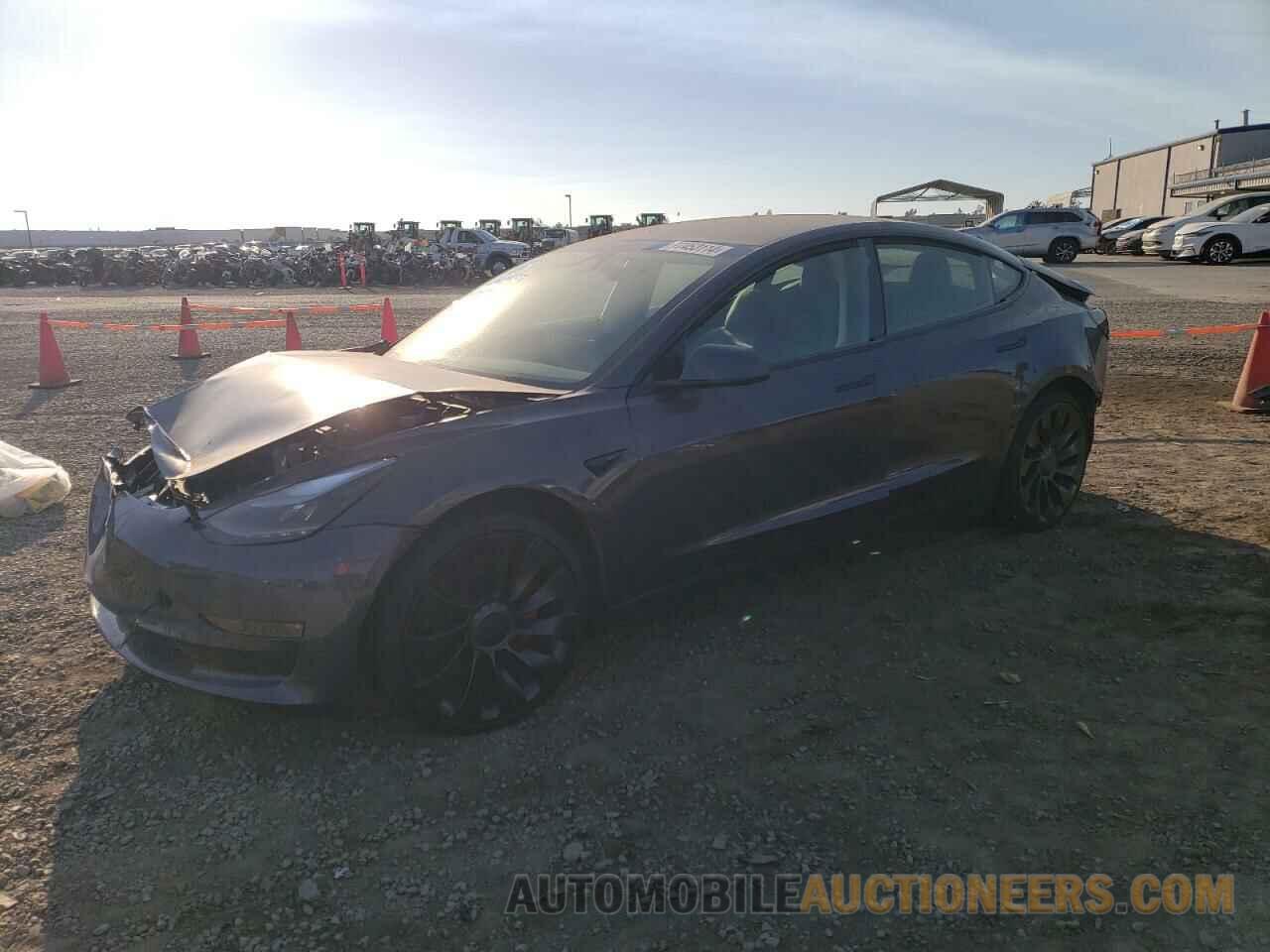 5YJ3E1EC7NF245314 TESLA MODEL 3 2022