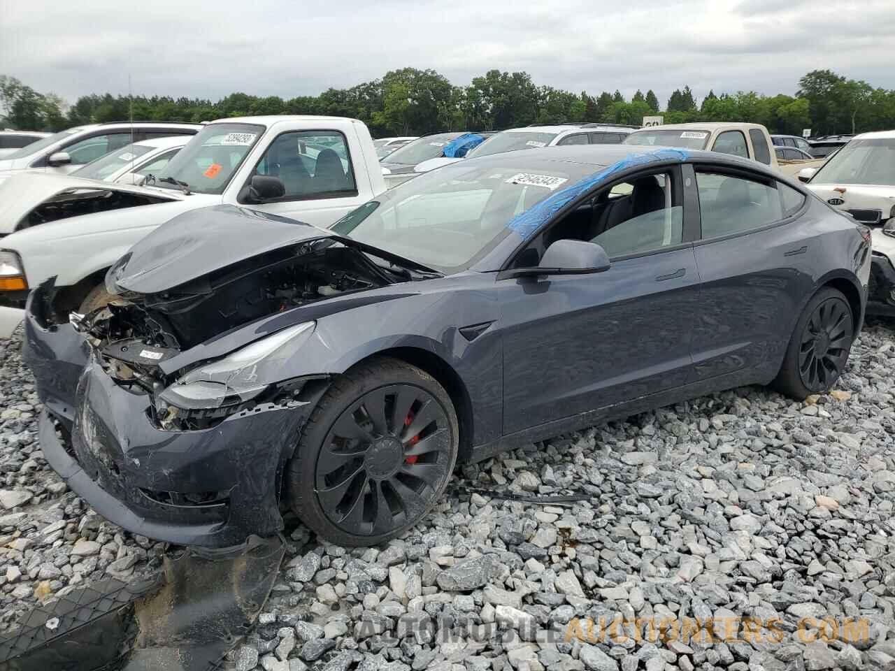 5YJ3E1EC7NF253090 TESLA MODEL 3 2022