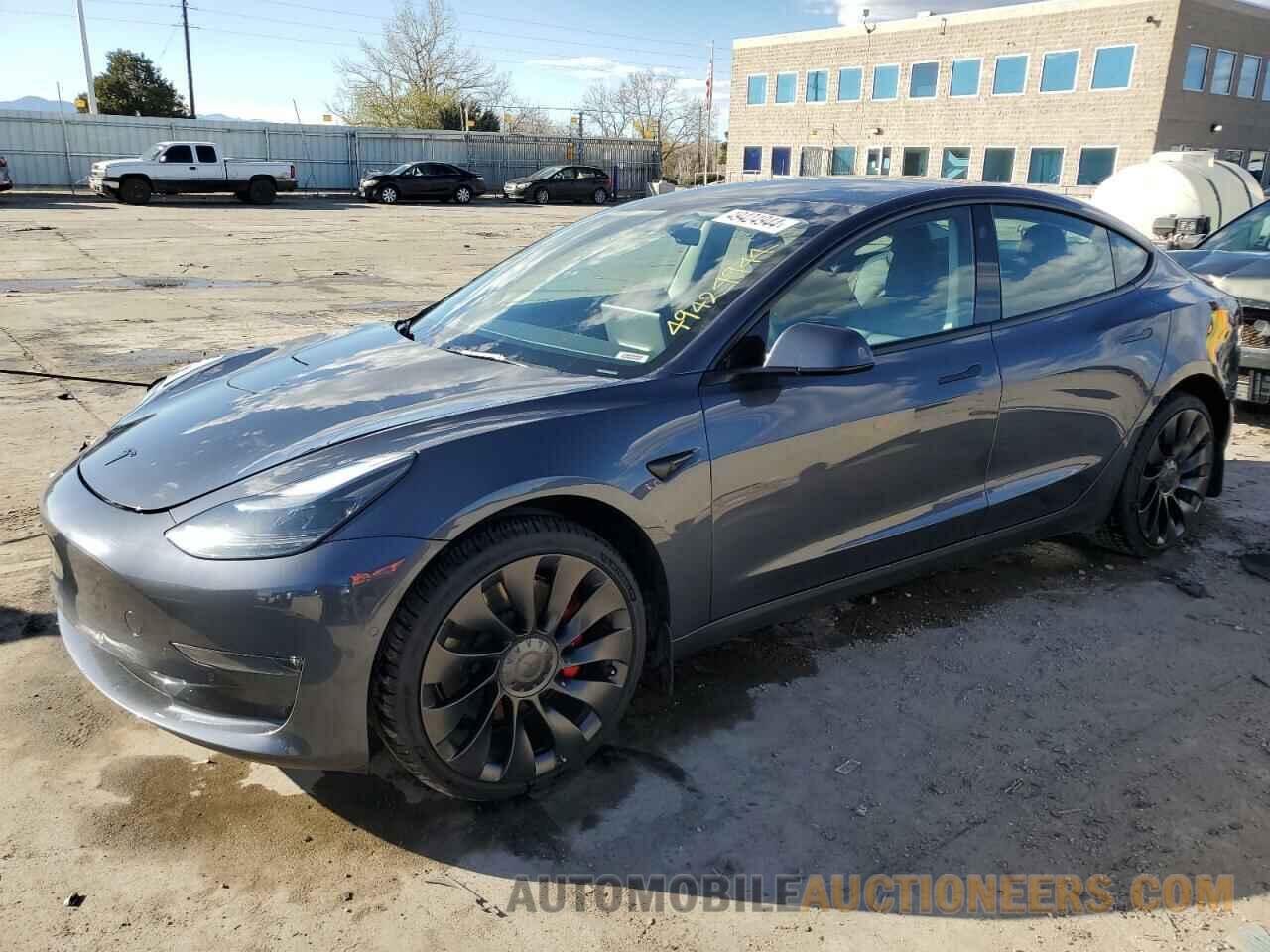 5YJ3E1EC7NF258970 TESLA MODEL 3 2022