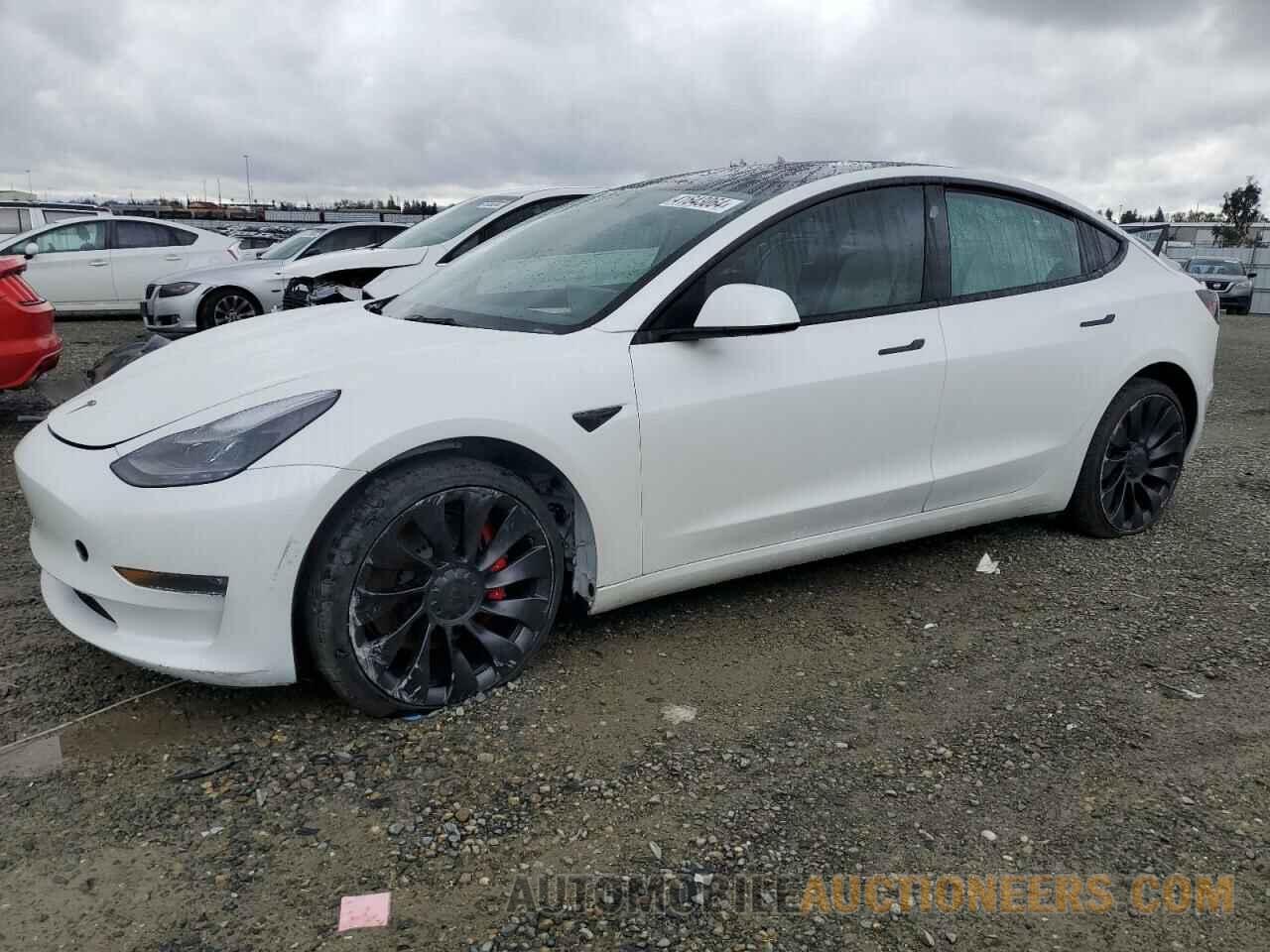 5YJ3E1EC7NF261089 TESLA MODEL 3 2022