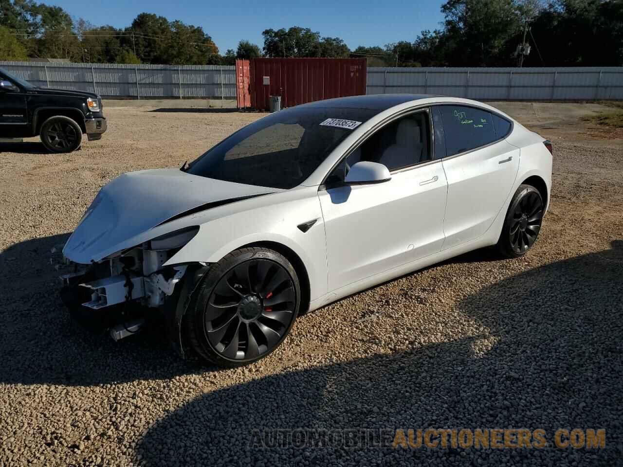 5YJ3E1EC7NF263568 TESLA MODEL 3 2022