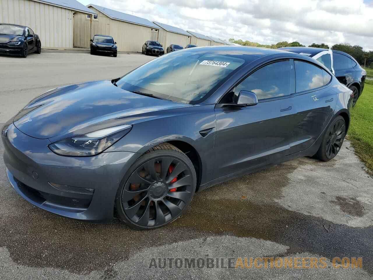 5YJ3E1EC7NF318908 TESLA MODEL 3 2022