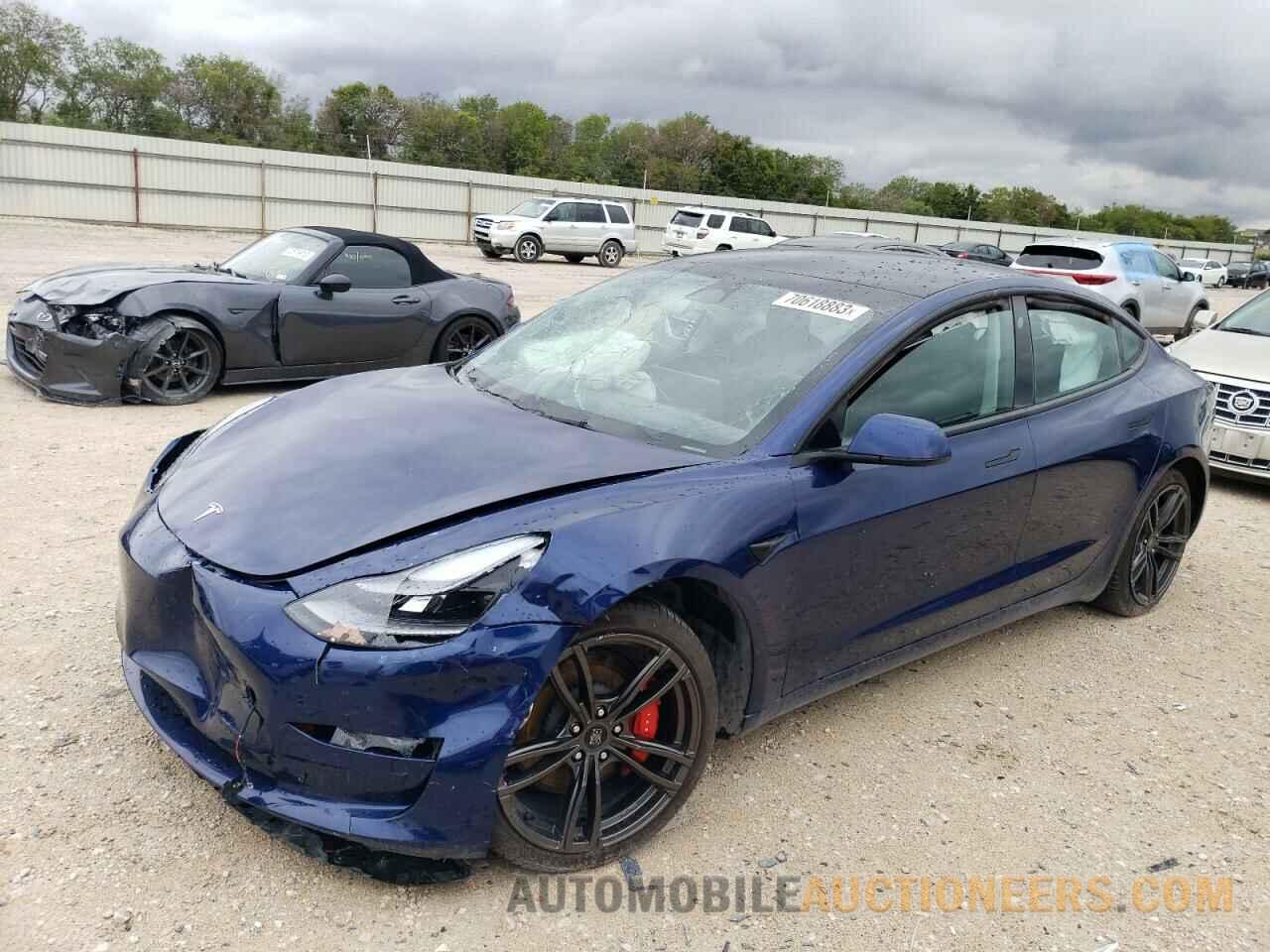 5YJ3E1EC7PF400365 TESLA MODEL 3 2023