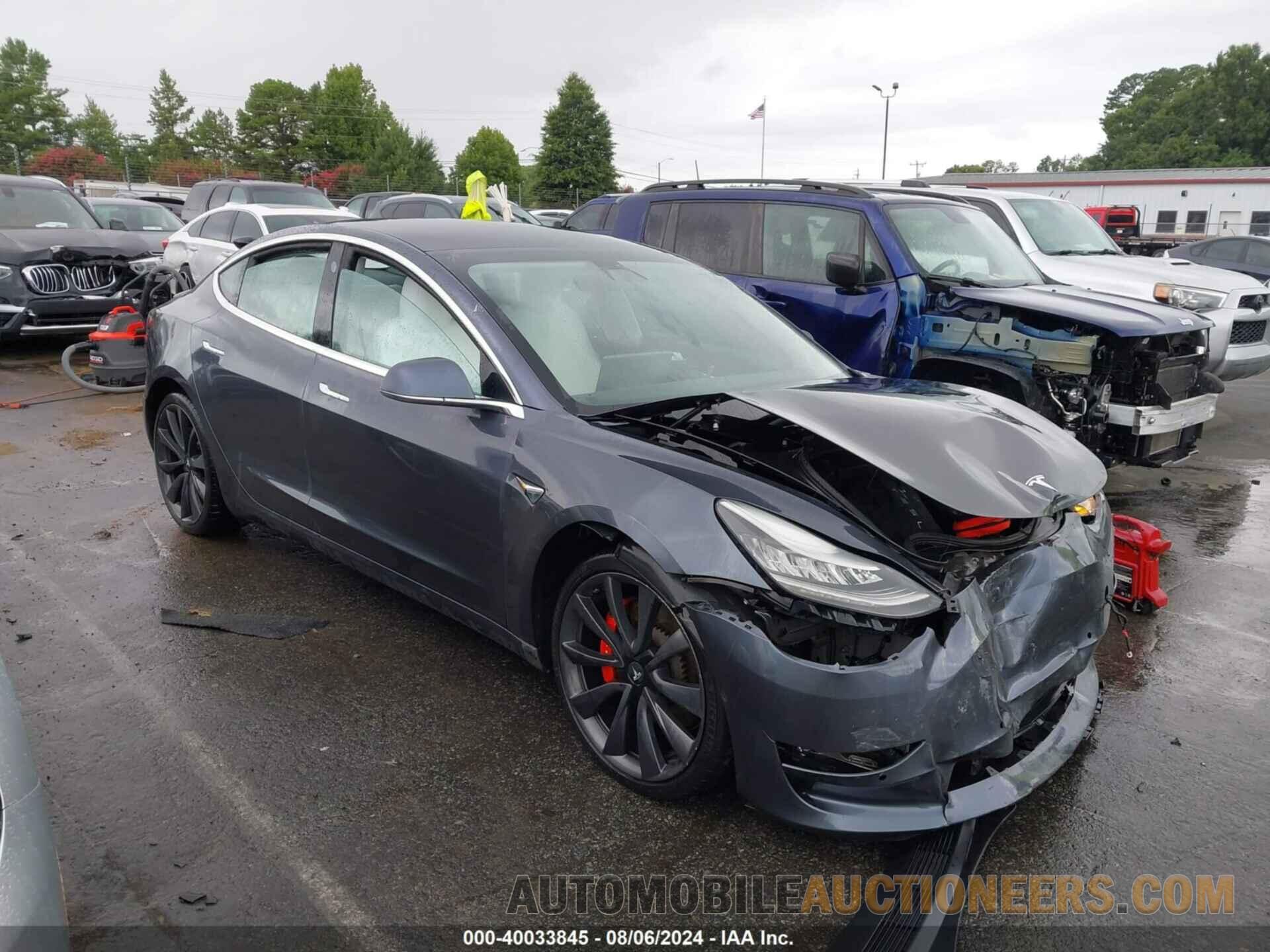 5YJ3E1EC8LF603422 TESLA MODEL 3 2020