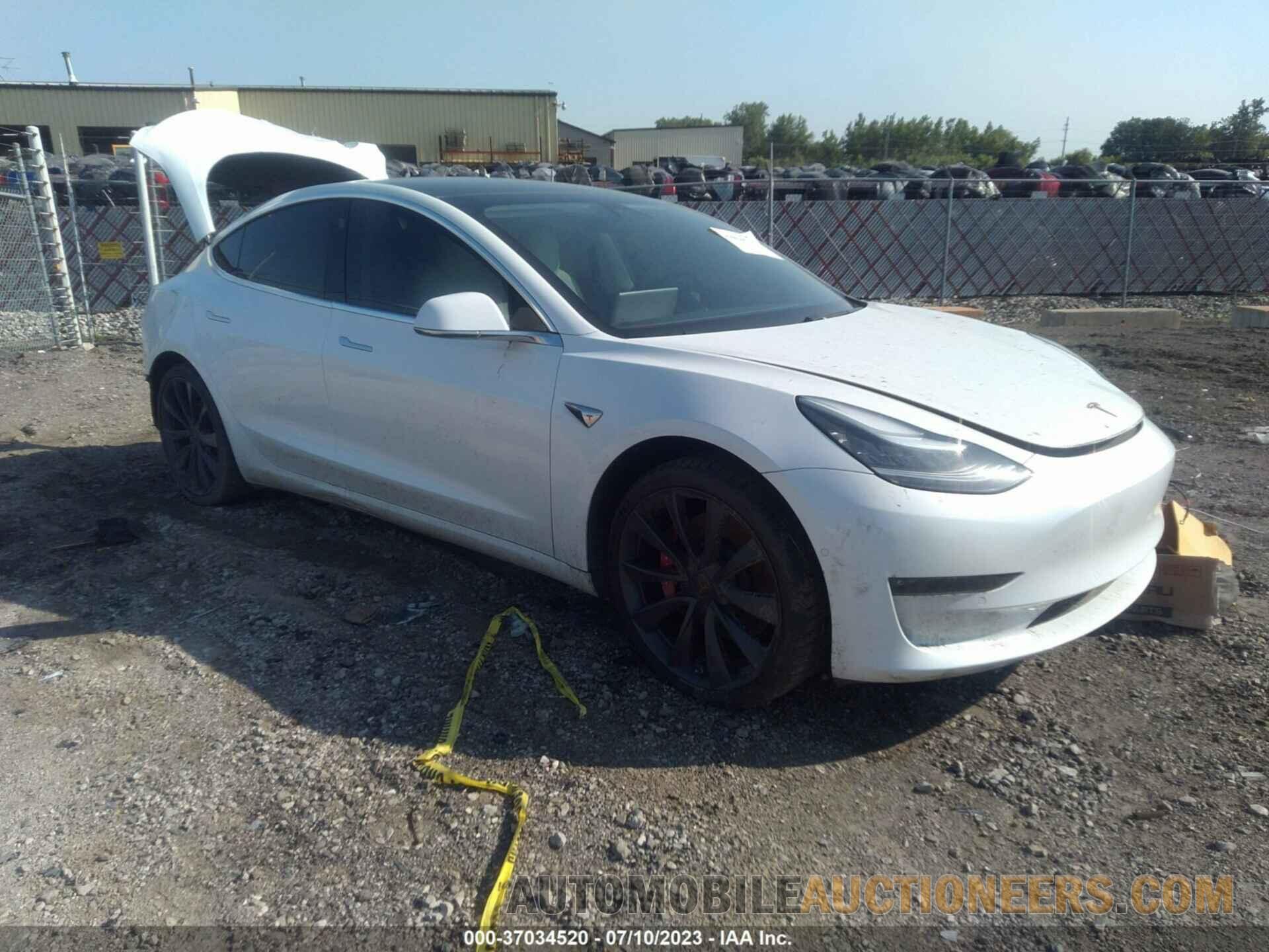 5YJ3E1EC8LF624982 TESLA MODEL 3 2020