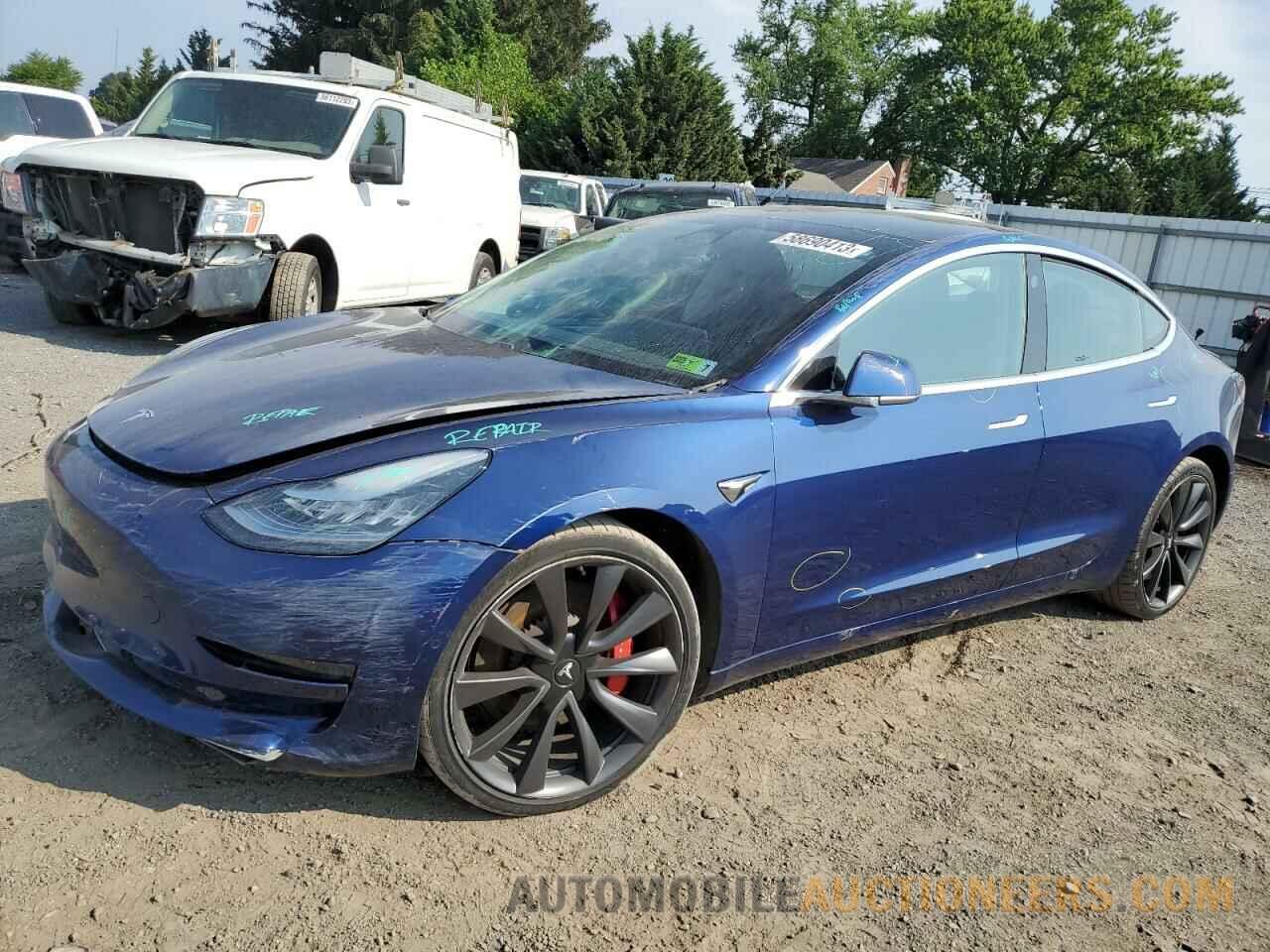 5YJ3E1EC8LF641152 TESLA MODEL 3 2020