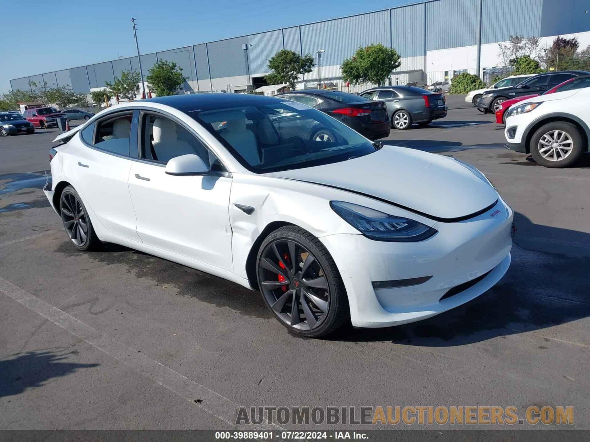 5YJ3E1EC8LF641961 TESLA MODEL 3 2020