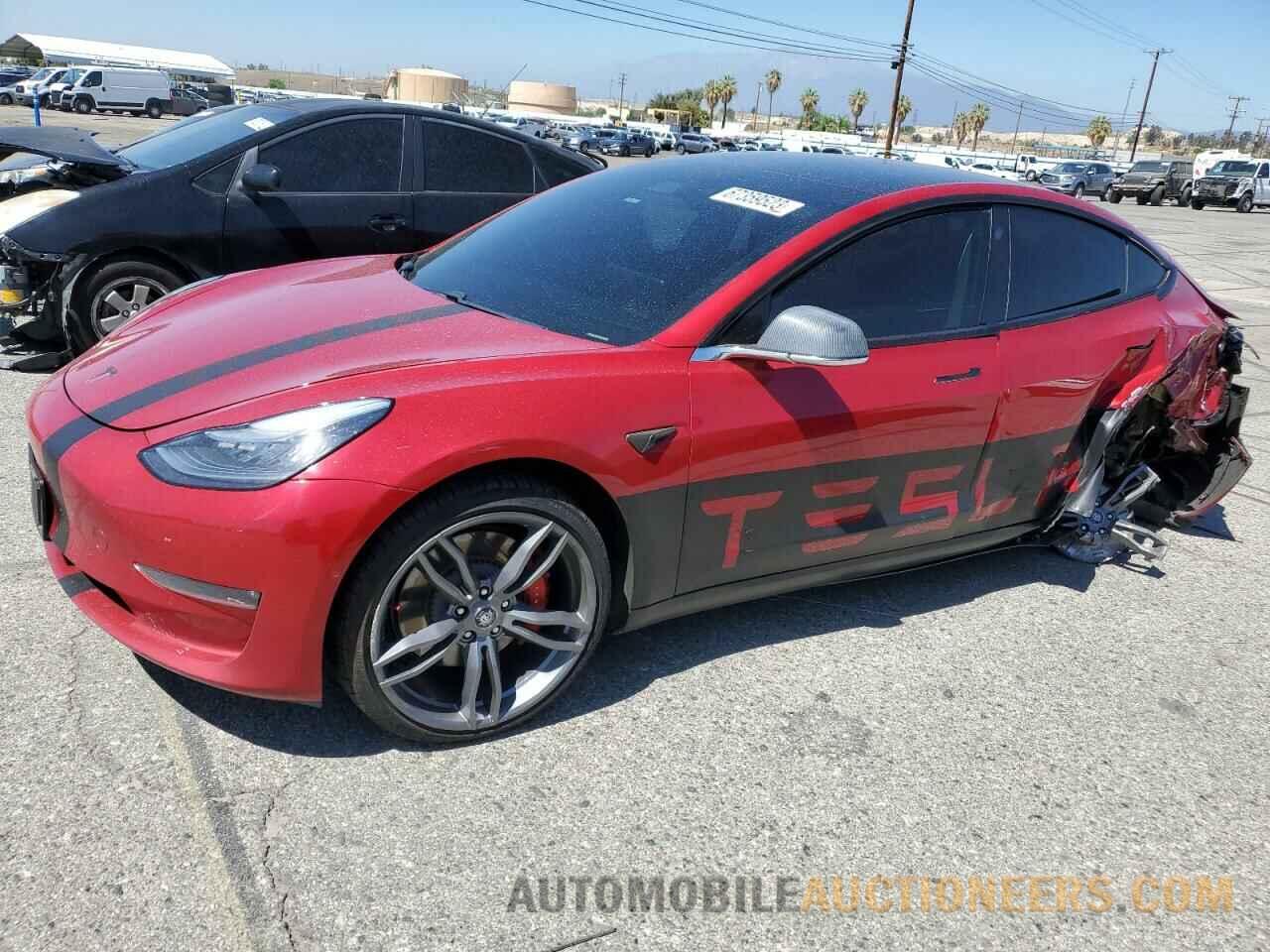 5YJ3E1EC8LF669291 TESLA MODEL 3 2020