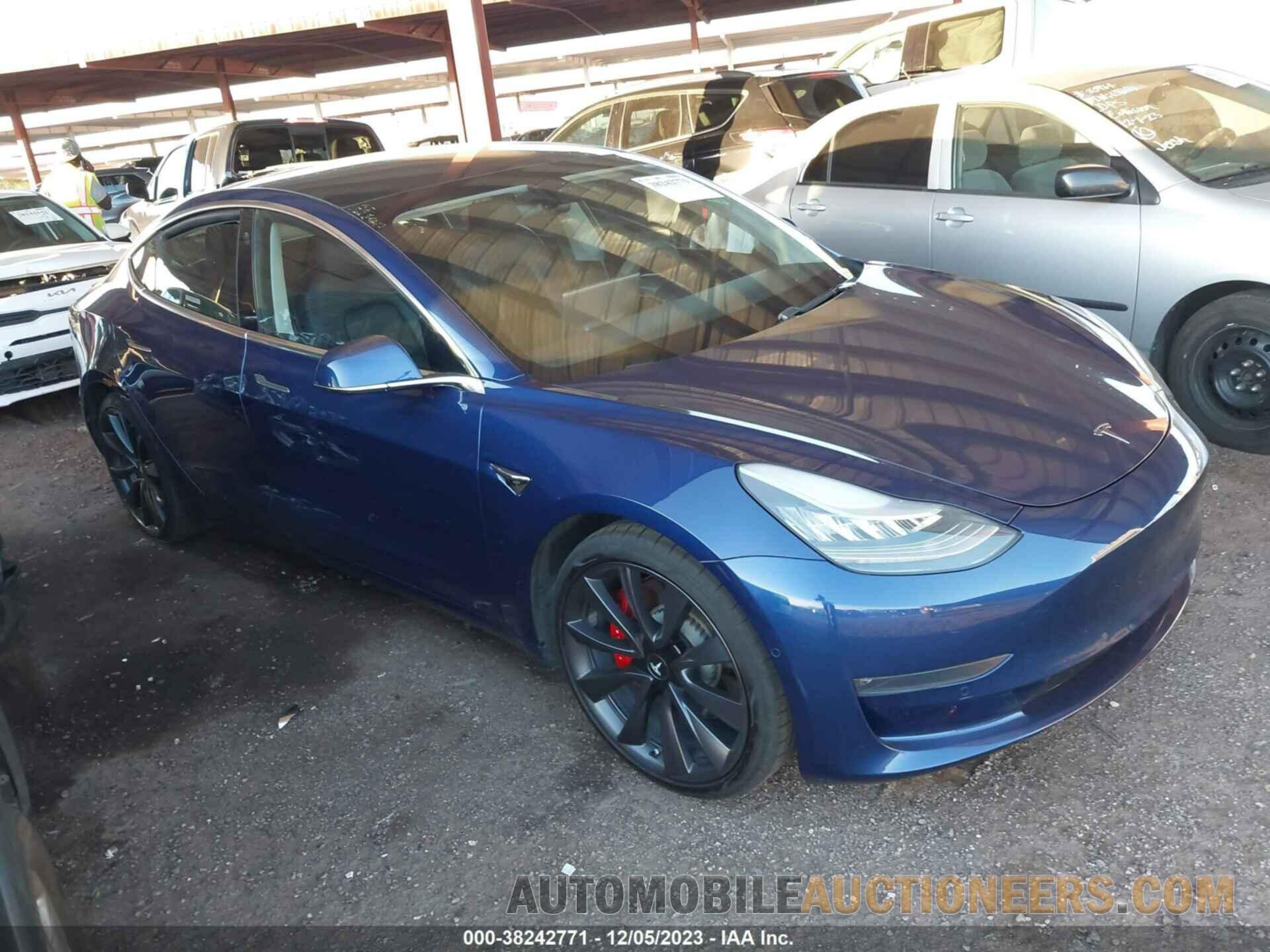 5YJ3E1EC8LF713306 TESLA MODEL 3 2020