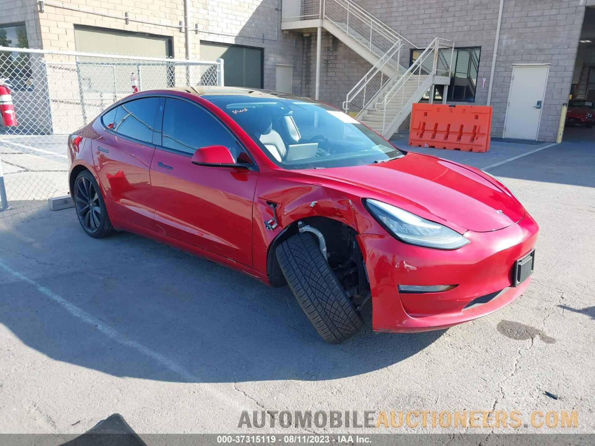 5YJ3E1EC8LF736200 TESLA MODEL 3 2020