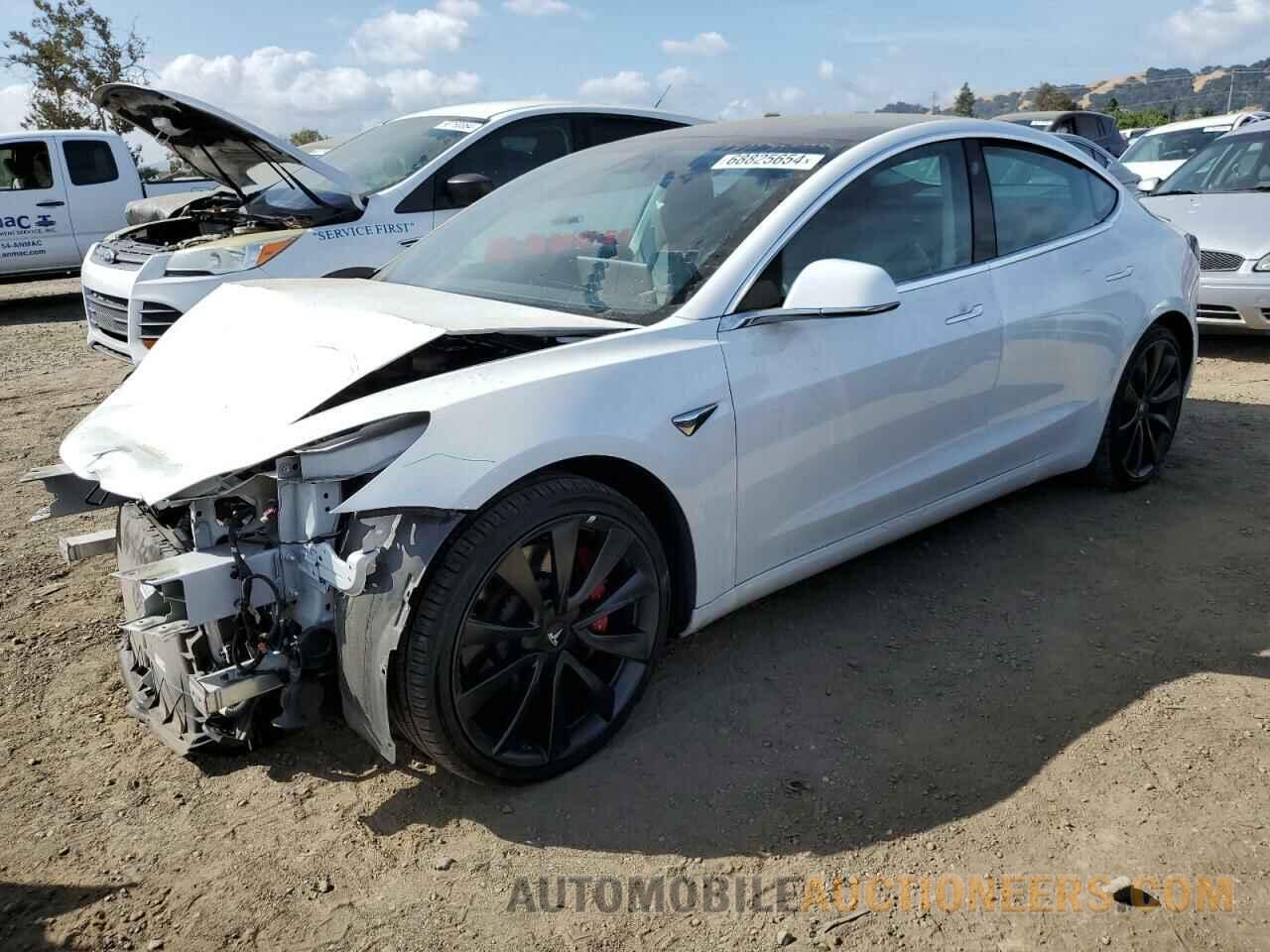 5YJ3E1EC8LF746936 TESLA MODEL 3 2020