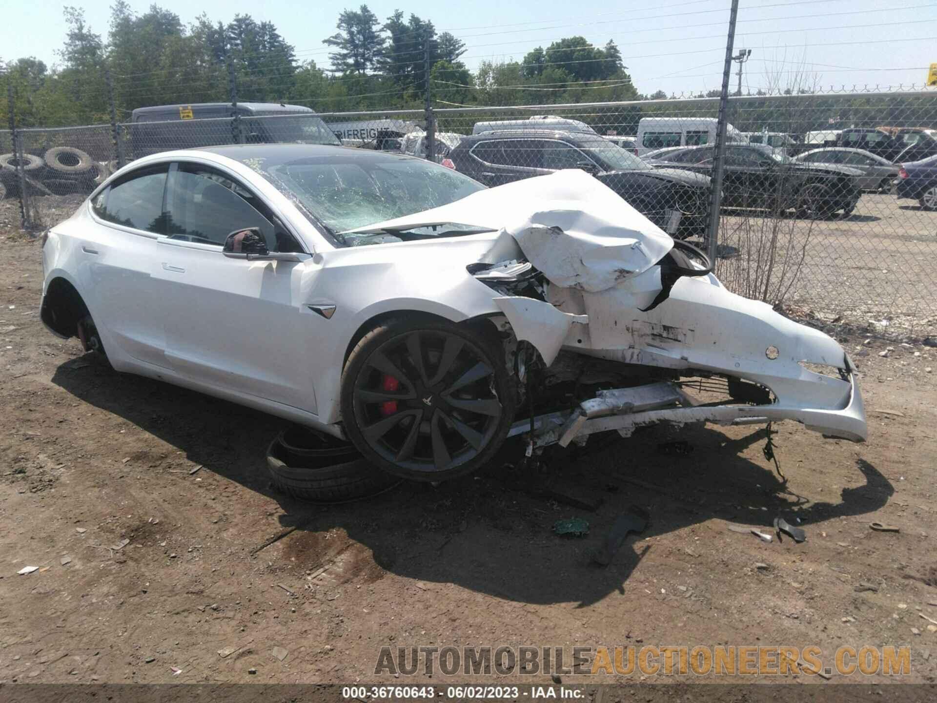 5YJ3E1EC8LF784487 TESLA MODEL 3 2020