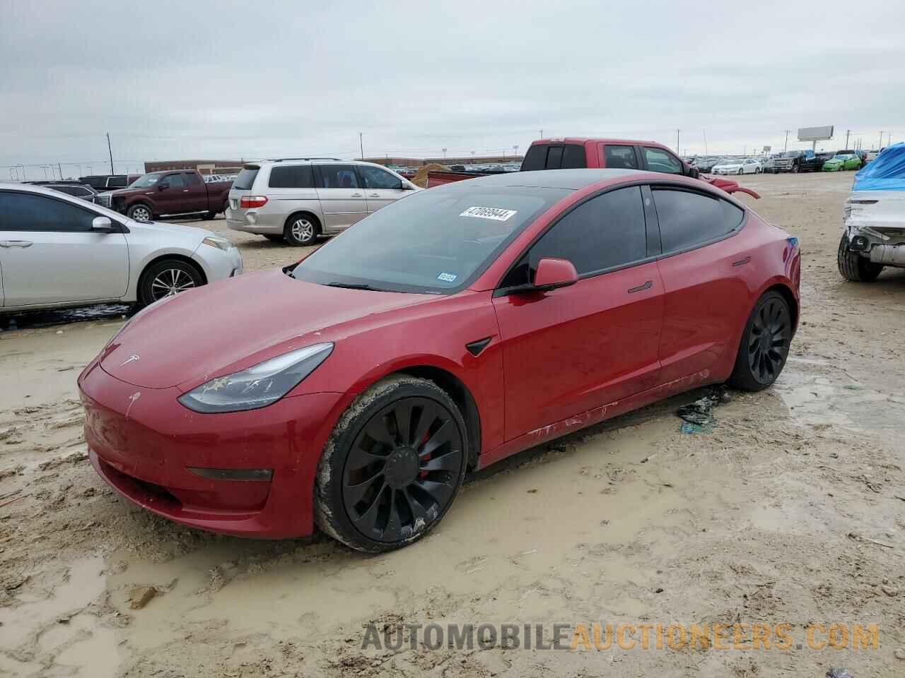 5YJ3E1EC8MF092506 TESLA MODEL 3 2021