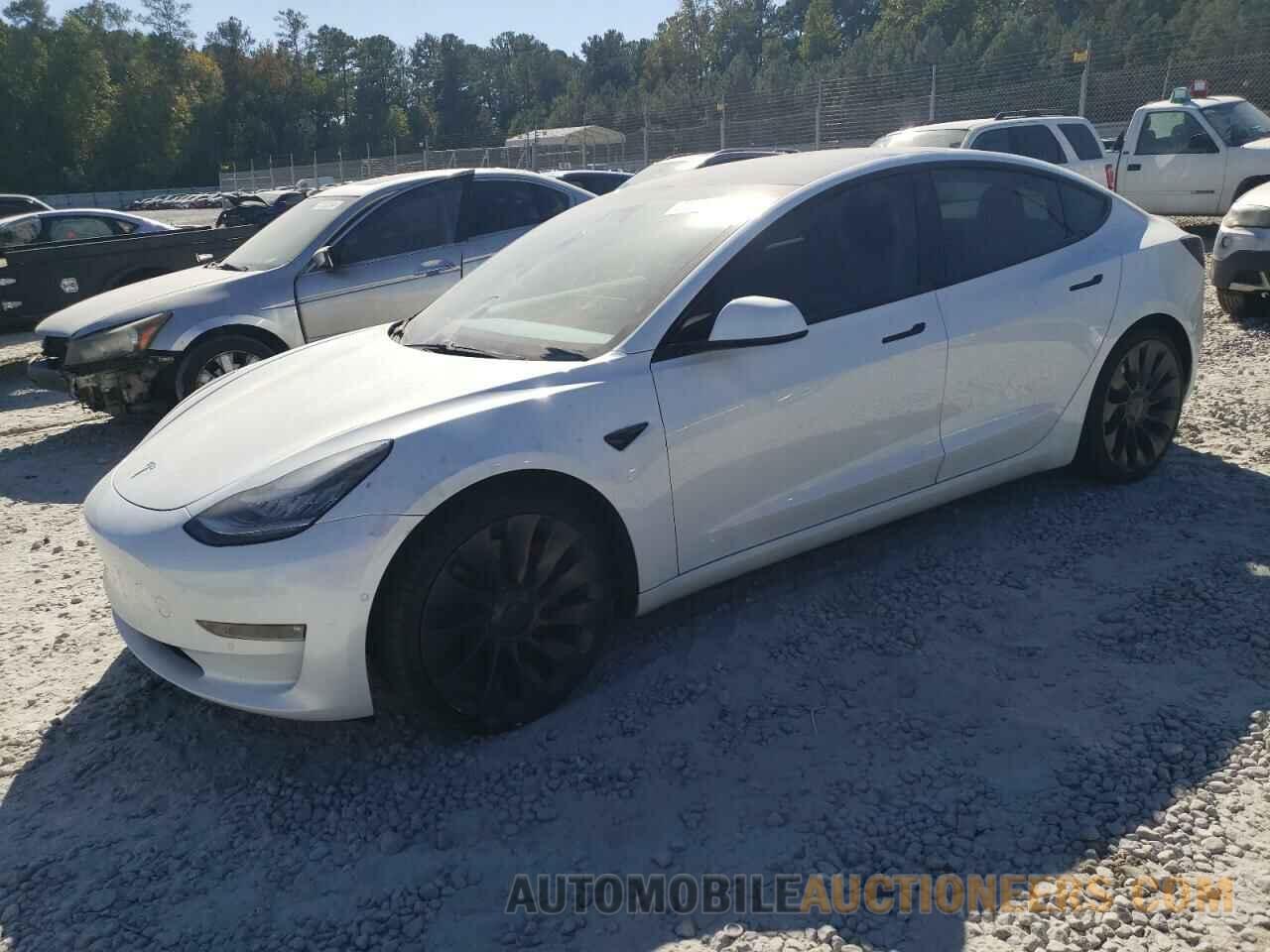 5YJ3E1EC8MF850909 TESLA MODEL 3 2021