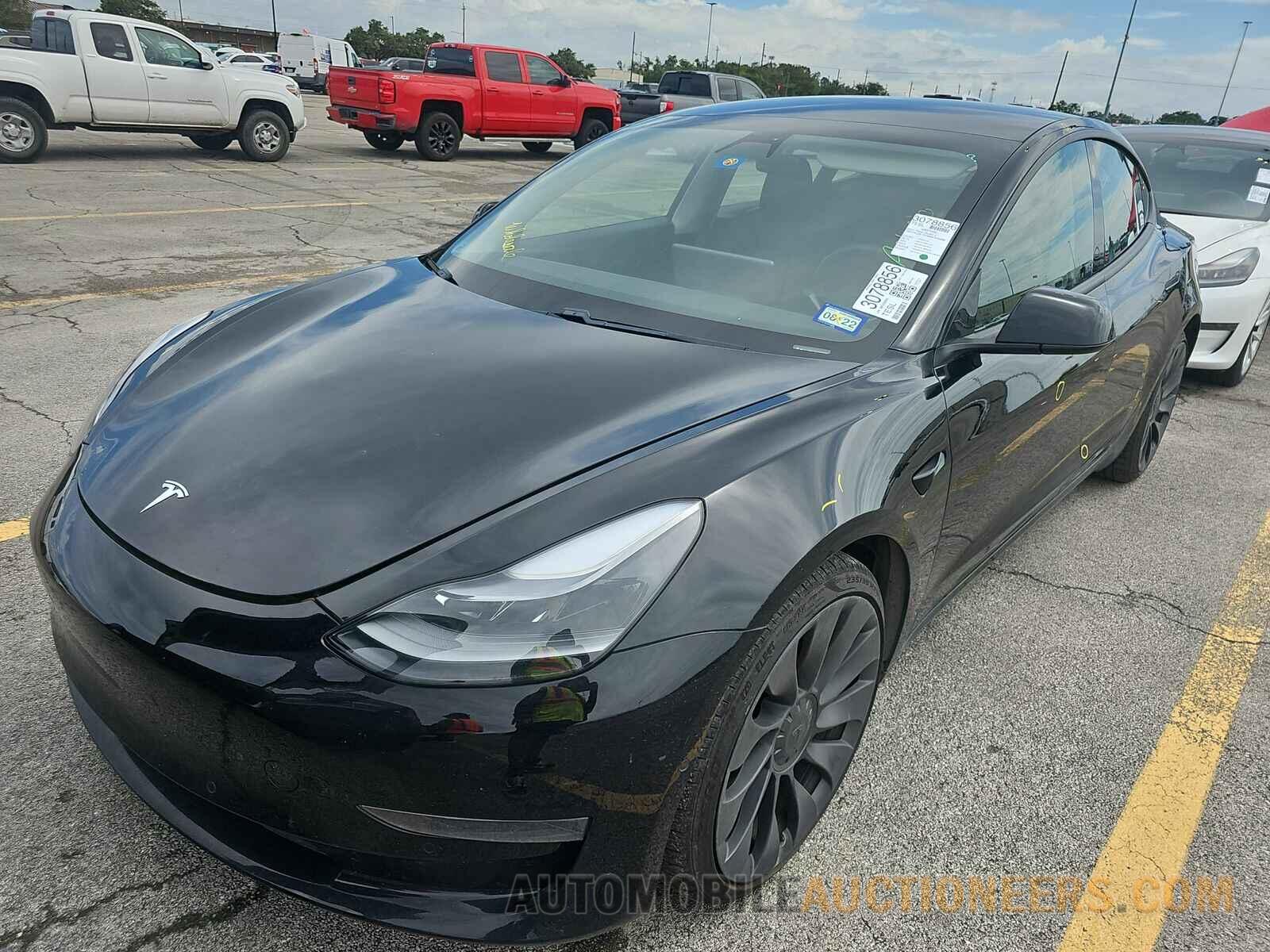 5YJ3E1EC8MF935698 Tesla Model 3 2021