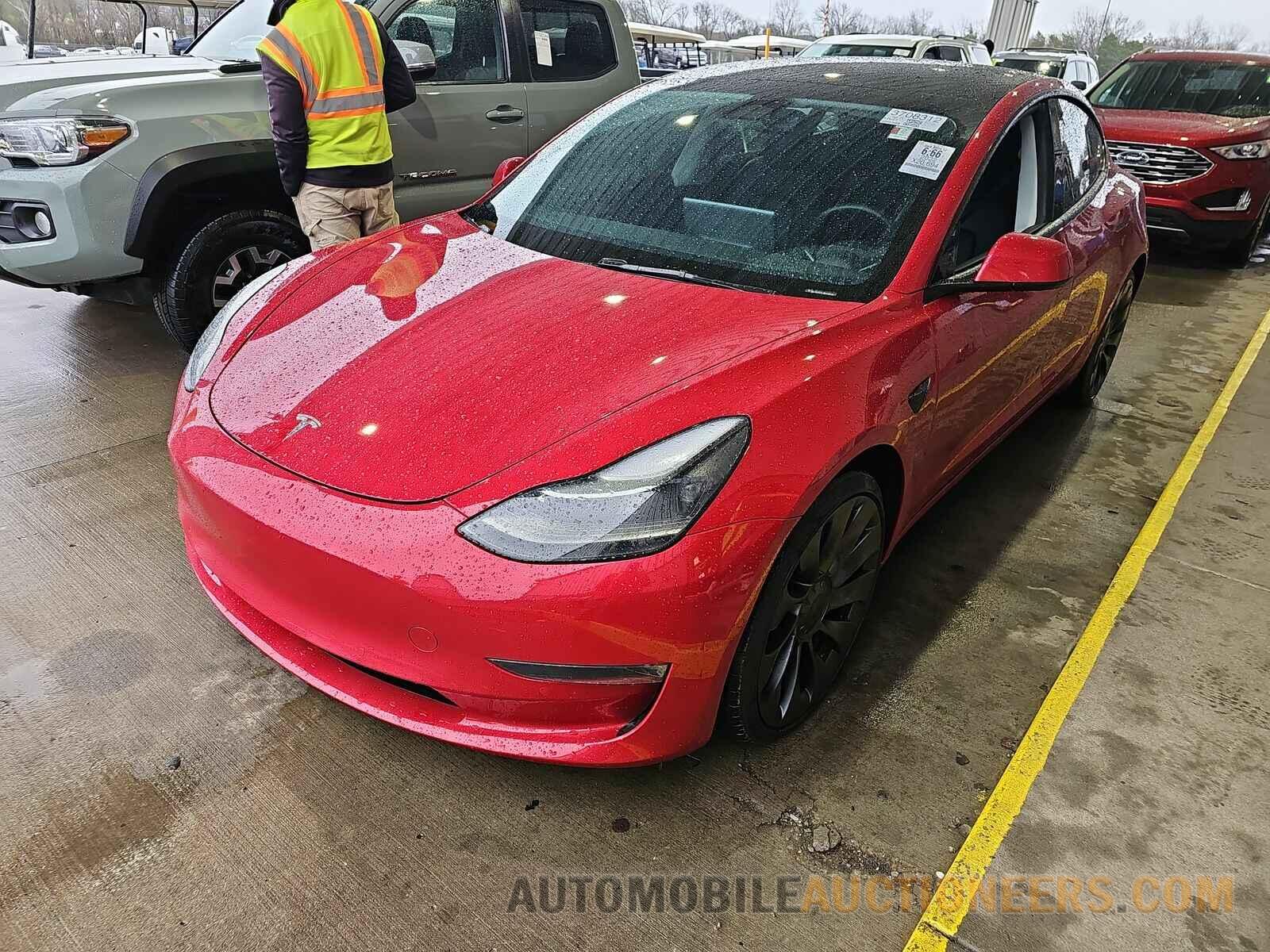 5YJ3E1EC8NF181428 Tesla Model 3 2022