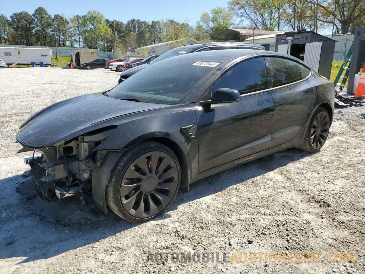 5YJ3E1EC8NF260288 TESLA MODEL 3 2022