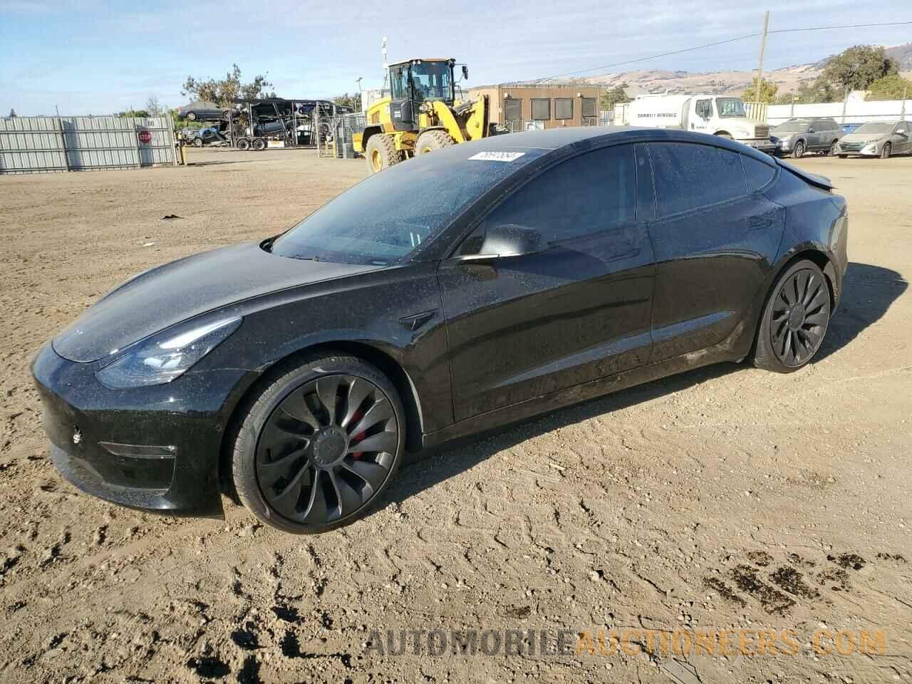 5YJ3E1EC8NF260677 TESLA MODEL 3 2022