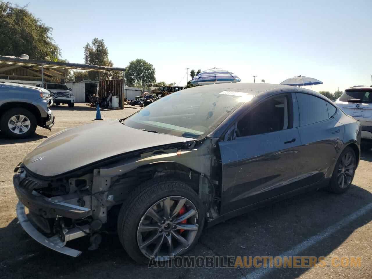 5YJ3E1EC8NF293551 TESLA MODEL 3 2022