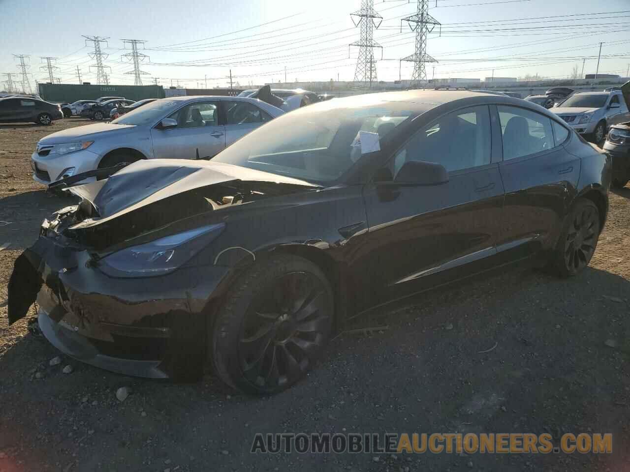 5YJ3E1EC8PF409012 TESLA MODEL 3 2023