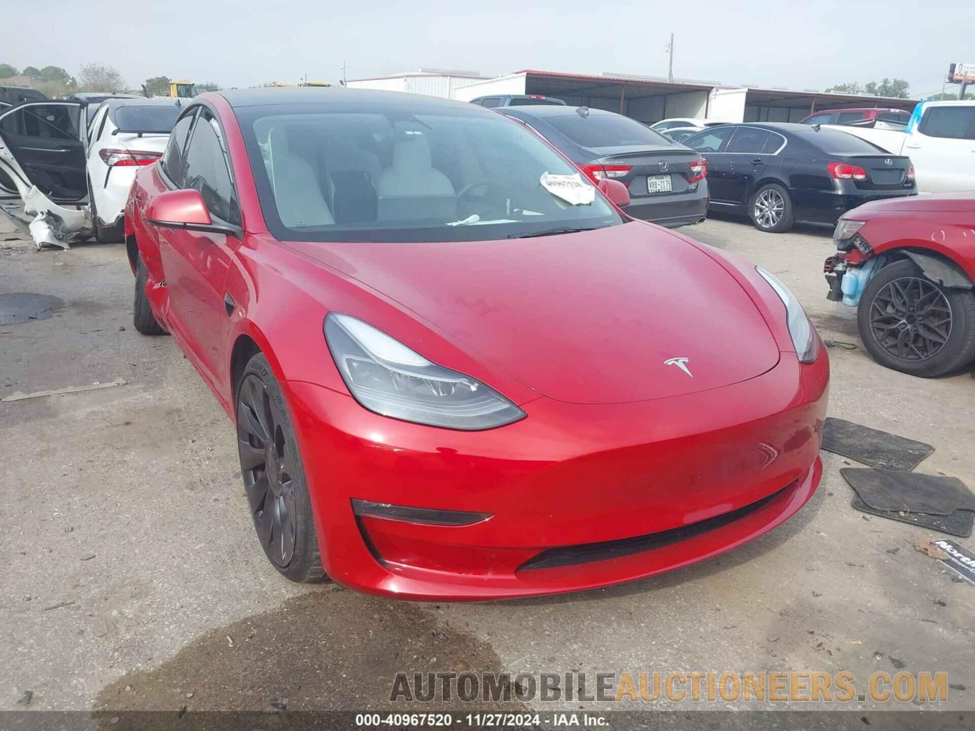 5YJ3E1EC8PF431818 TESLA MODEL 3 2023