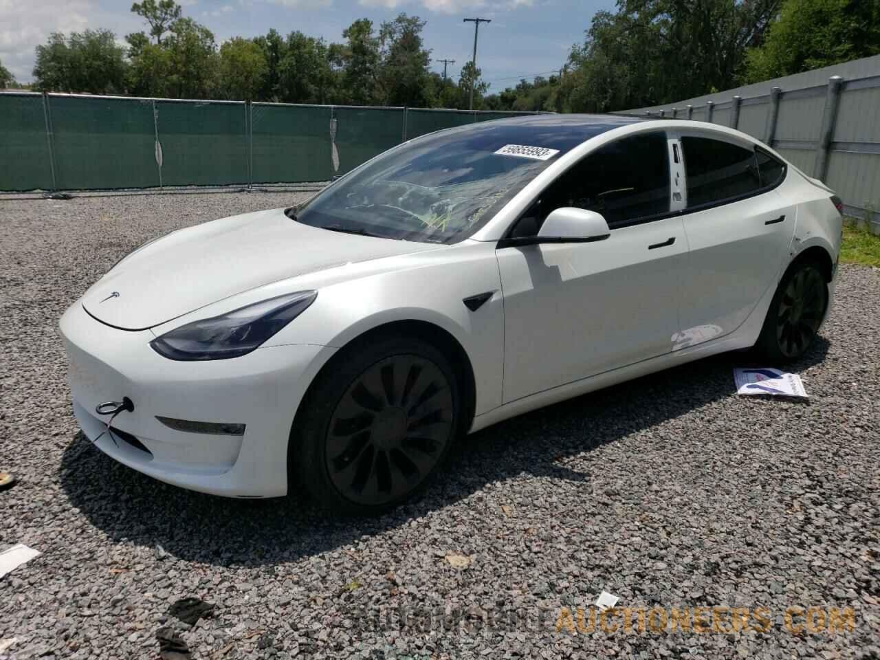 5YJ3E1EC8PF461840 TESLA MODEL 3 2023