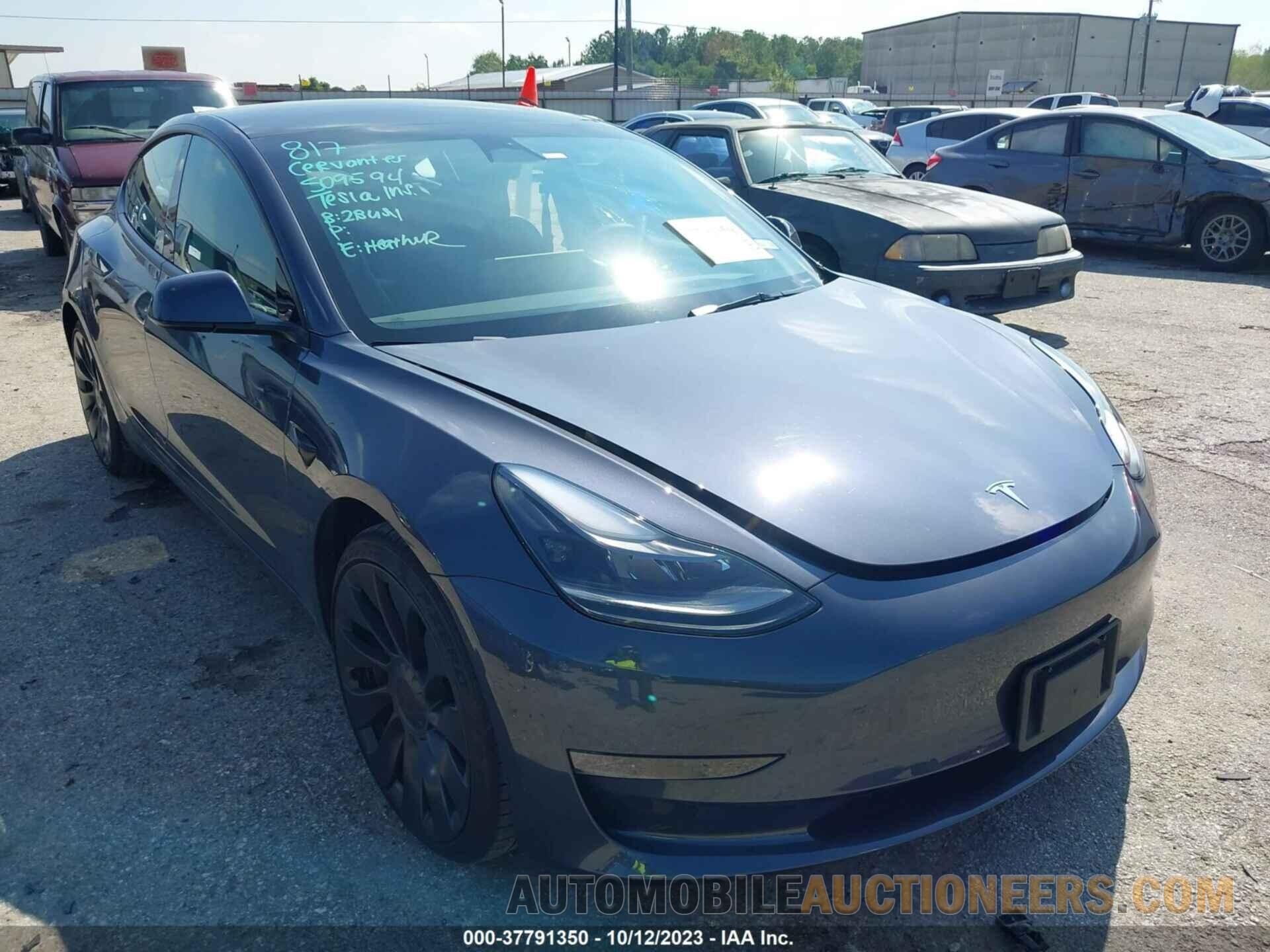 5YJ3E1EC8PF509594 TESLA MODEL 3 2023