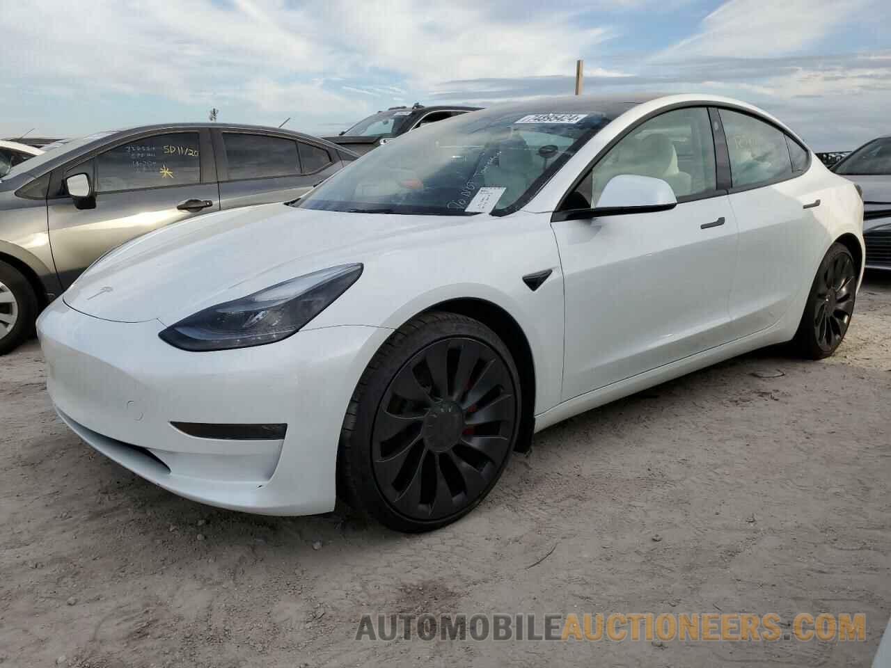 5YJ3E1EC8PF596672 TESLA MODEL 3 2023