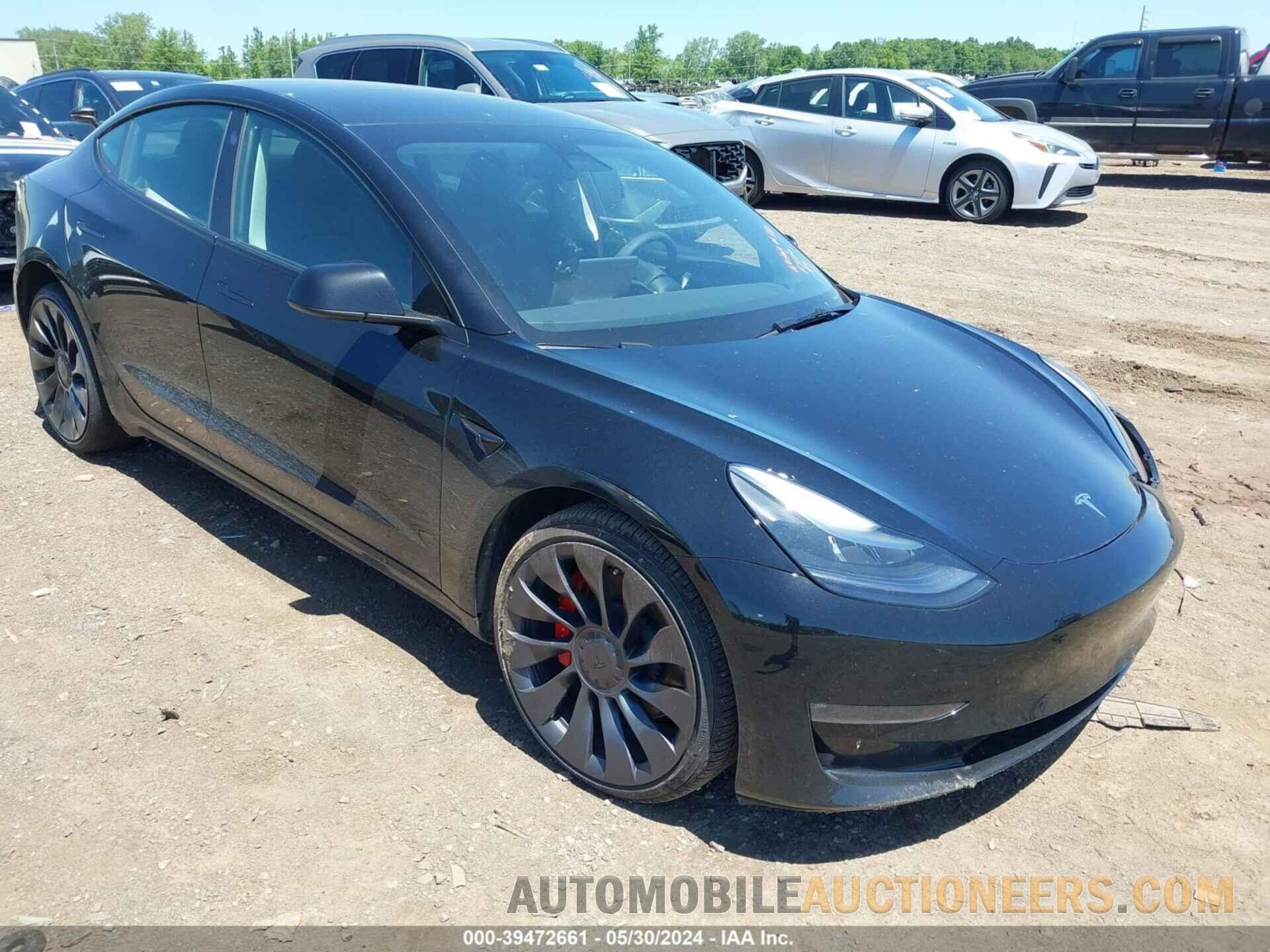 5YJ3E1EC8PF627869 TESLA MODEL 3 2023