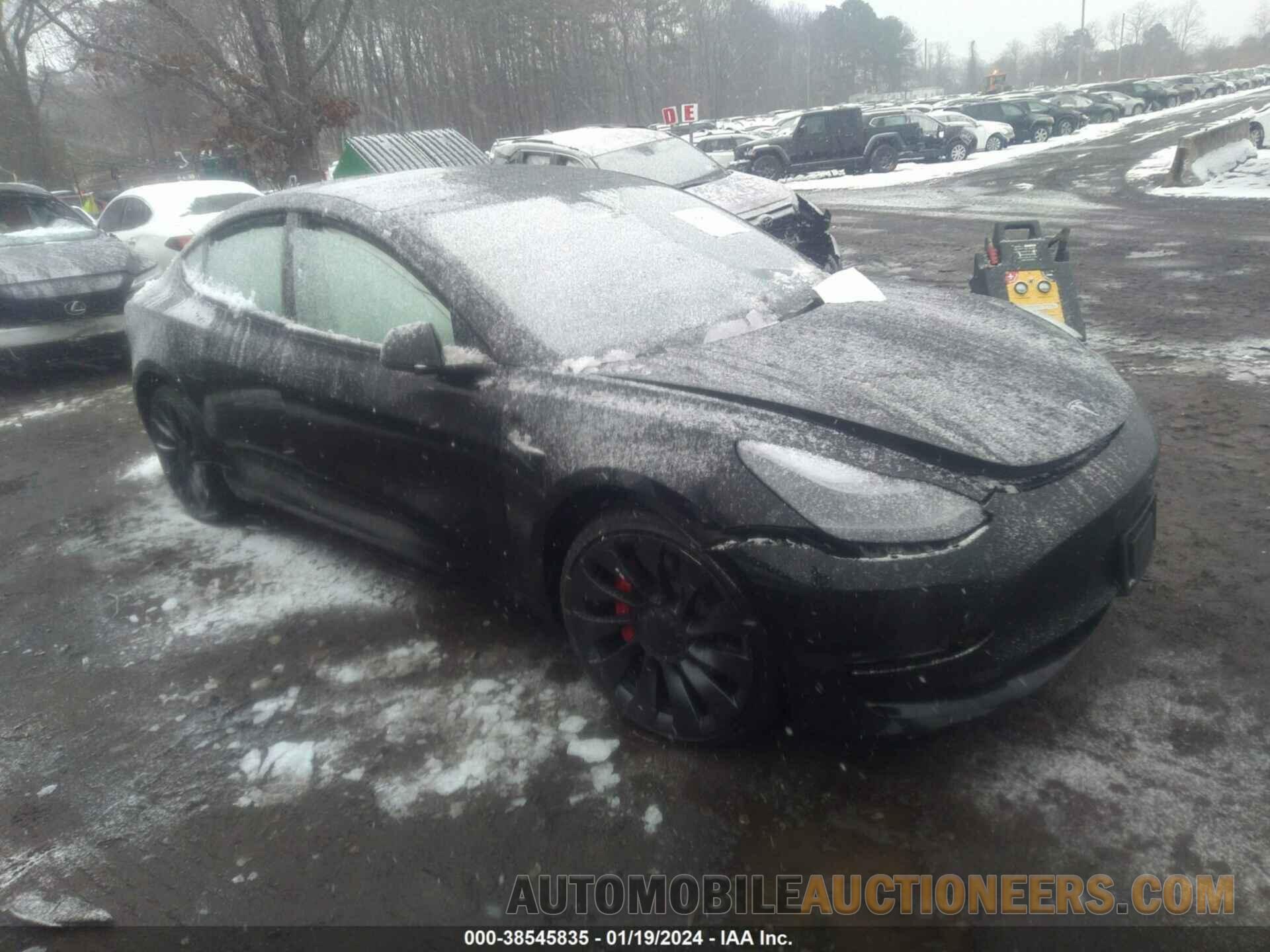 5YJ3E1EC8PF637527 TESLA MODEL 3 2023