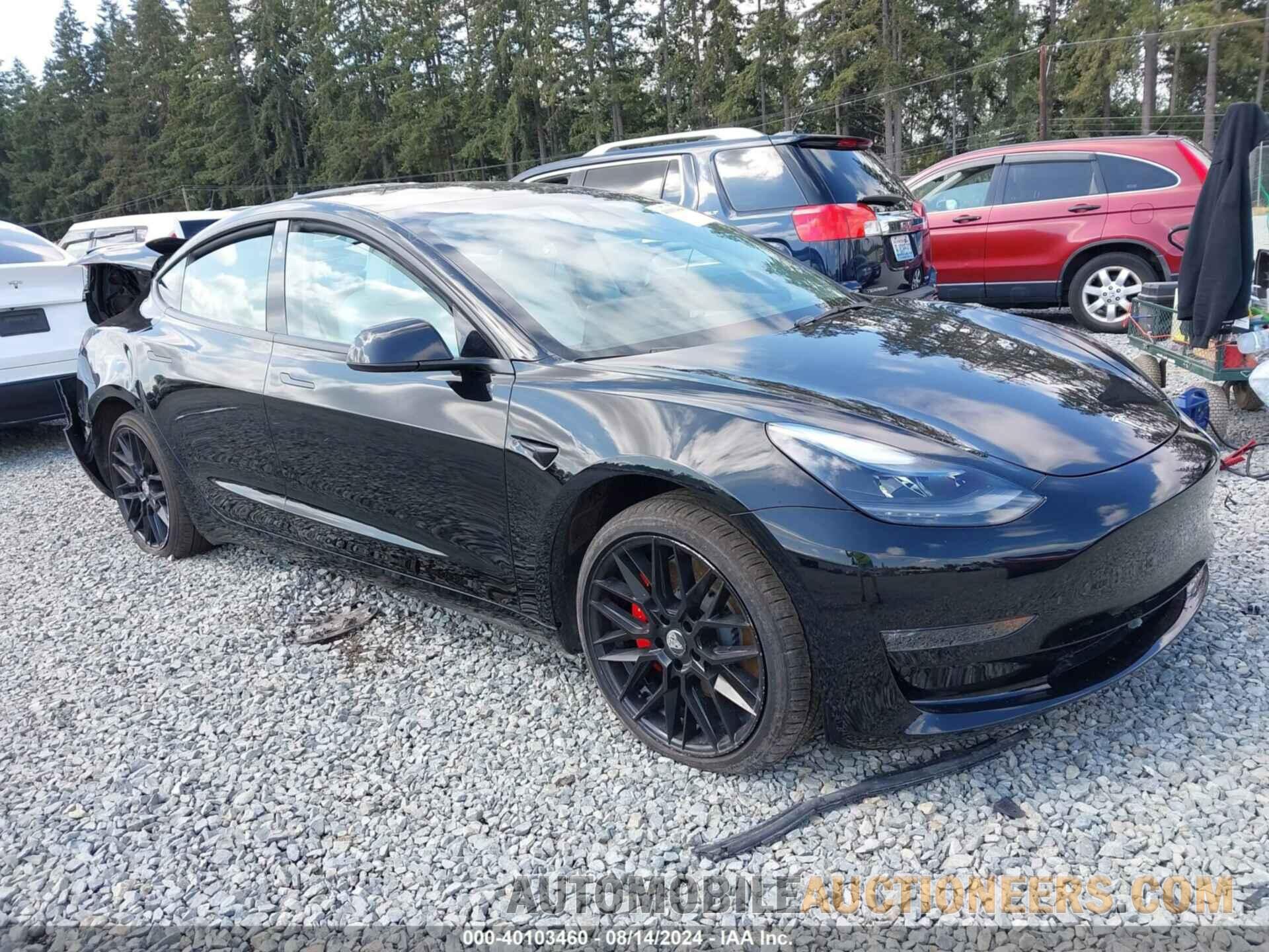 5YJ3E1EC8PF667451 TESLA MODEL 3 2023