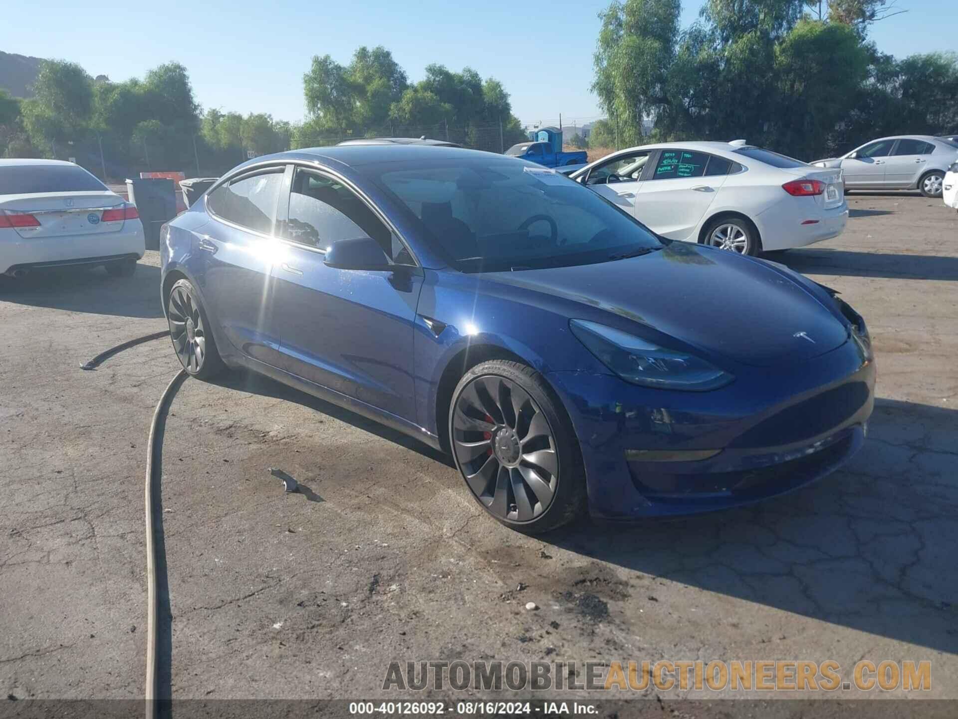 5YJ3E1EC8PF667921 TESLA MODEL 3 2023