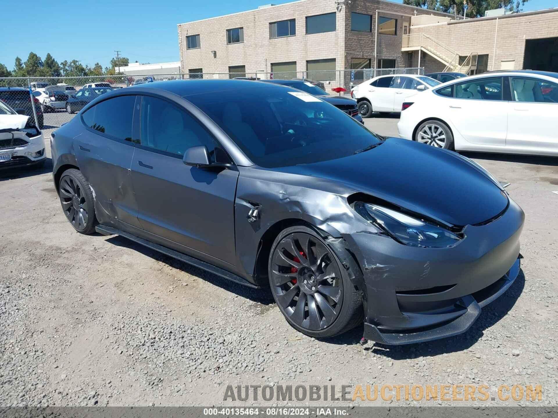 5YJ3E1EC8PF703316 TESLA MODEL 3 2023